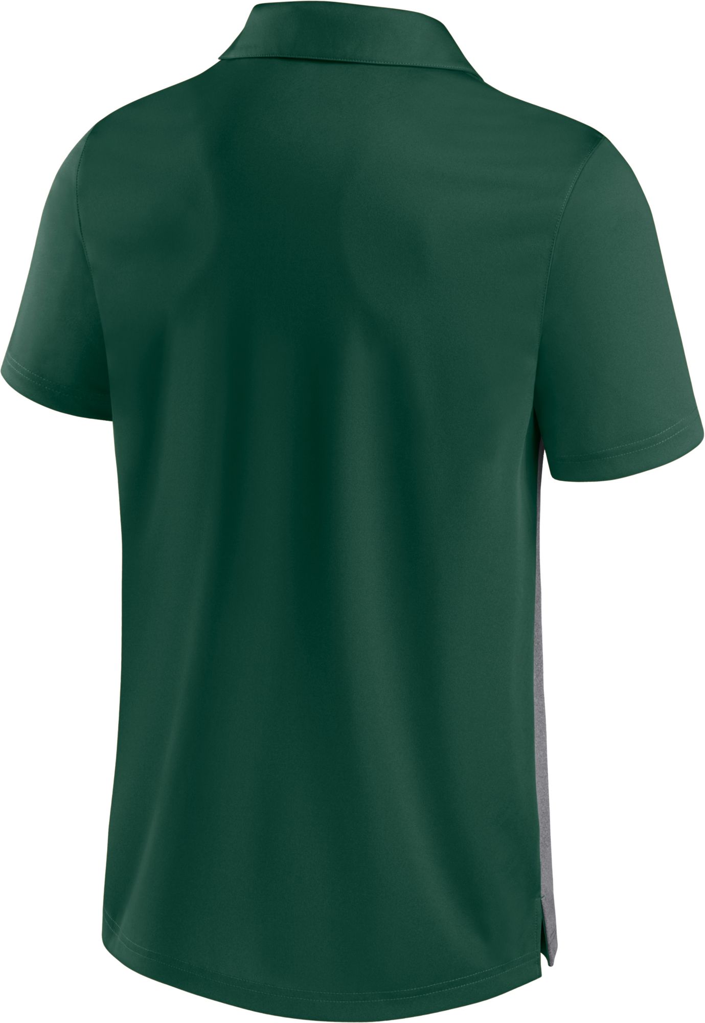 NCAA Men's Miami Hurricanes Green Iconic Poly Polo