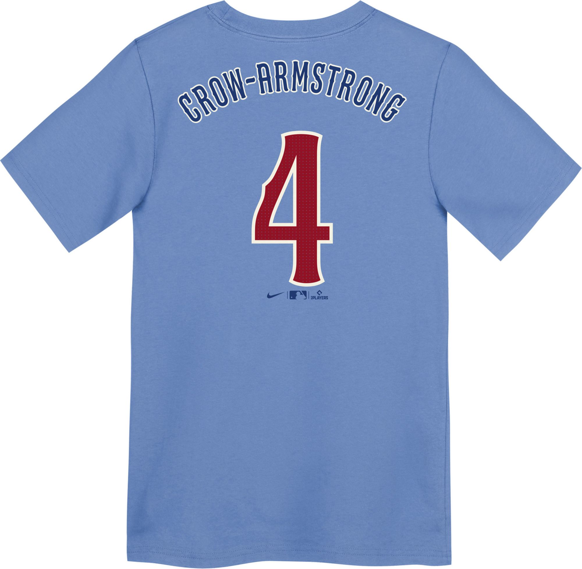 Nike Boys' Chicago Cubs Pete Crow Armstrong #4 Blue T-Shirt product image