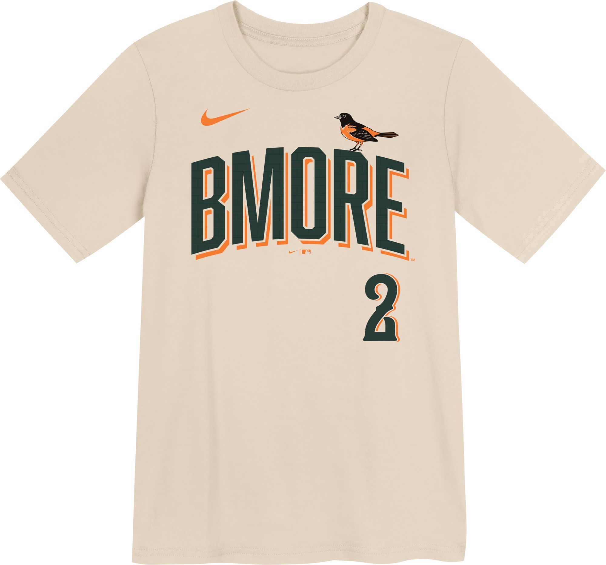 Nike Boys' Baltimore Orioles 2026 City Connect Gunnar Henderson T-Shirt product image