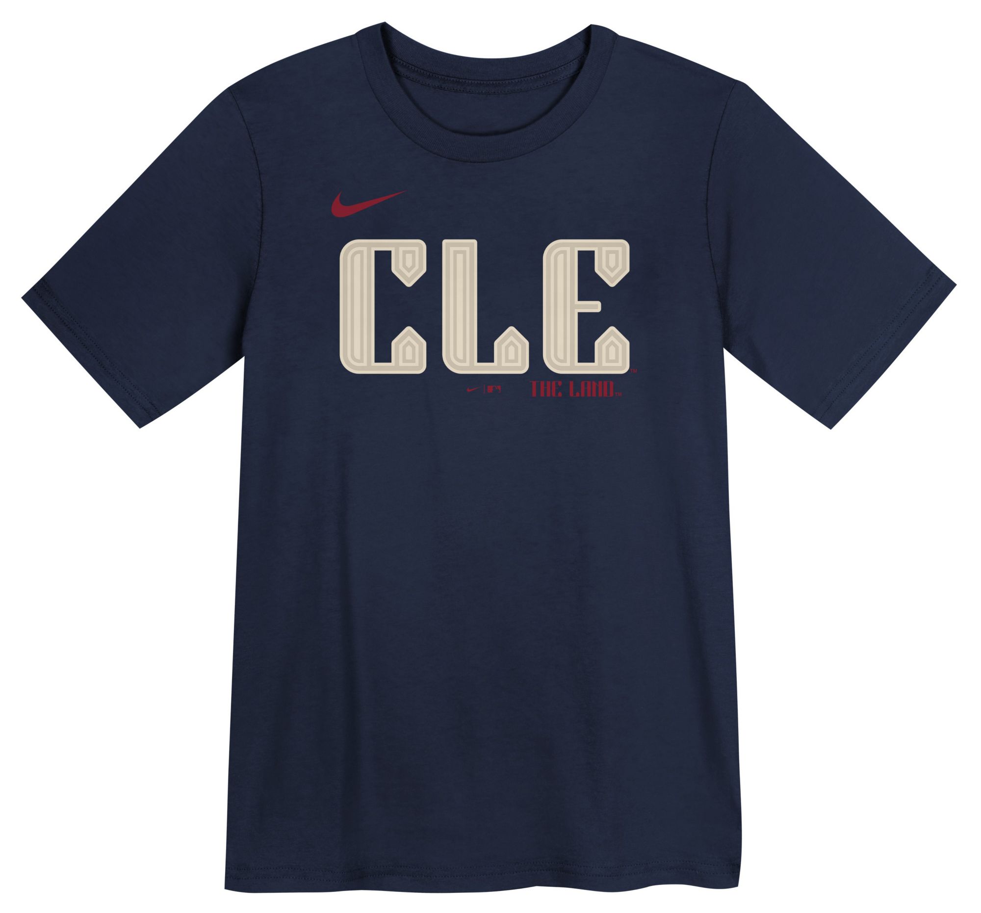 Nike Boys' Cleveland Guardians Navy José Ramírez #11 Home T-Shirt product image