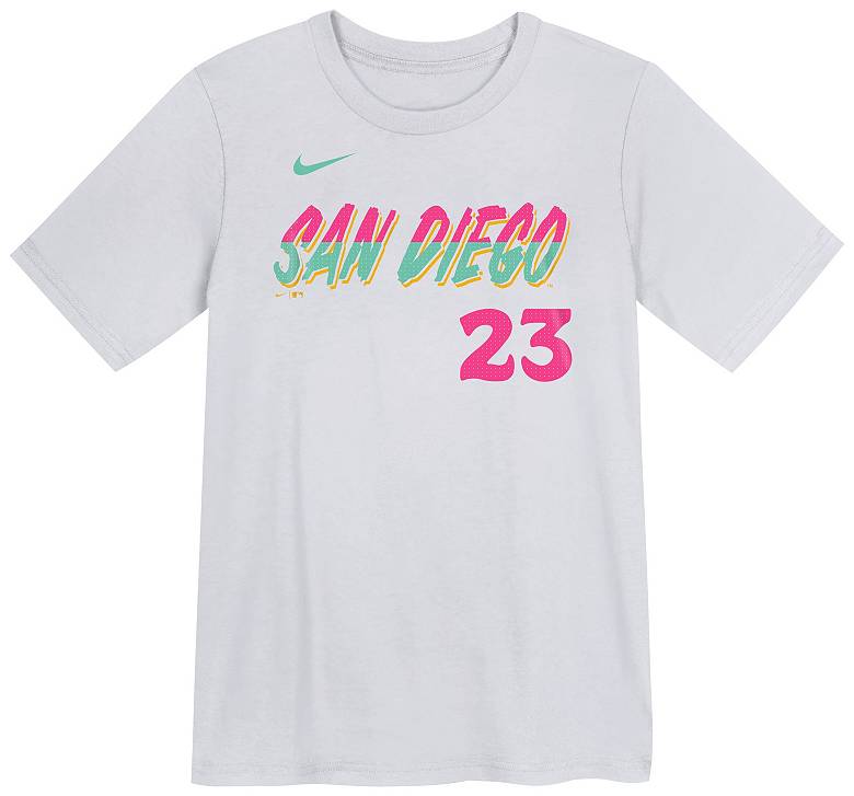 Nike Little Kids San Diego Padres 2025 City Connect White Nike Little Kids San Diego Padres 2025 City Connect White
