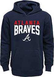 MLB Team Apparel Youth Atlanta Braves Navy Fan Fare Fleece Set product image
