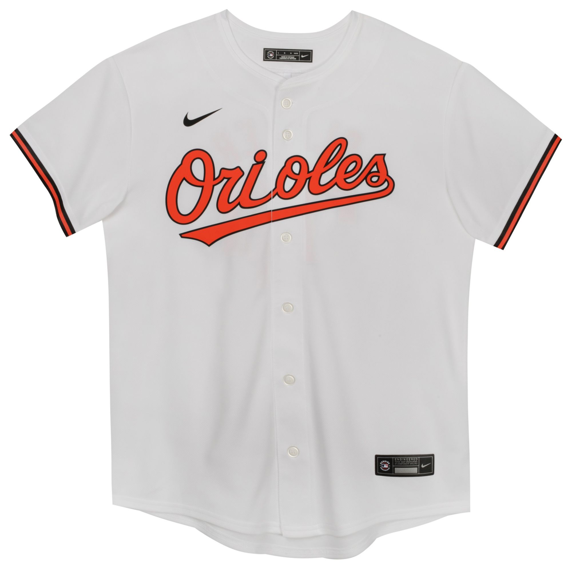 Nike Boys' Baltimore Orioles White Gunnar Henderson #2 Home Game Jersey product image