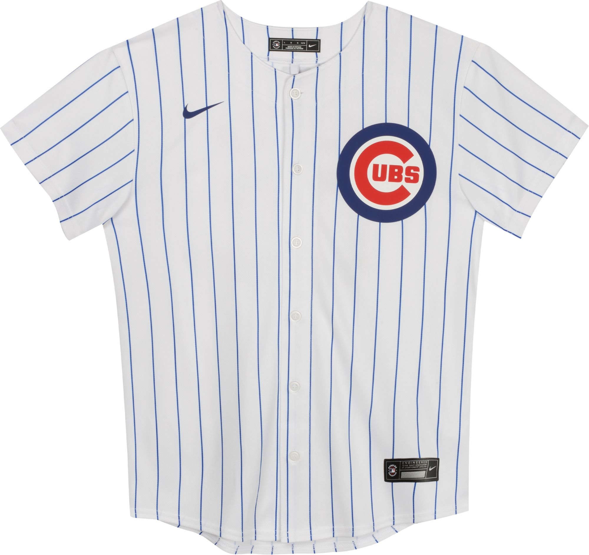 Nike Boys' Chicago Cubs White Pete Crow-Armstrong #4 Home Game Jersey product image
