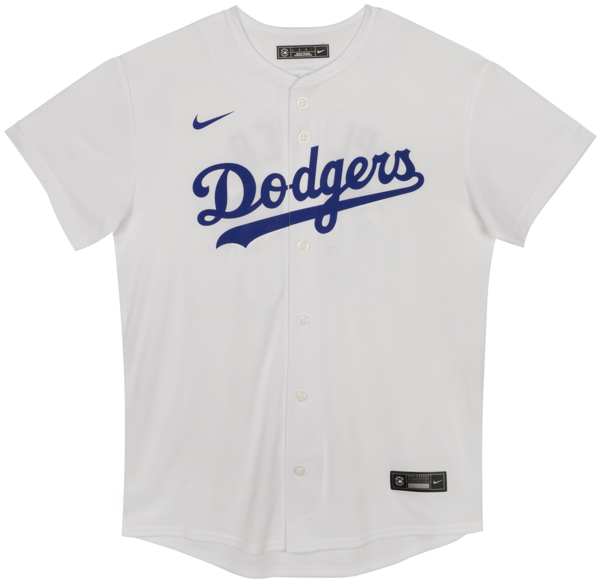 Nike Little Kids' Los Angeles Dodgers White Freddie Freeman #5 Game Jersey product image