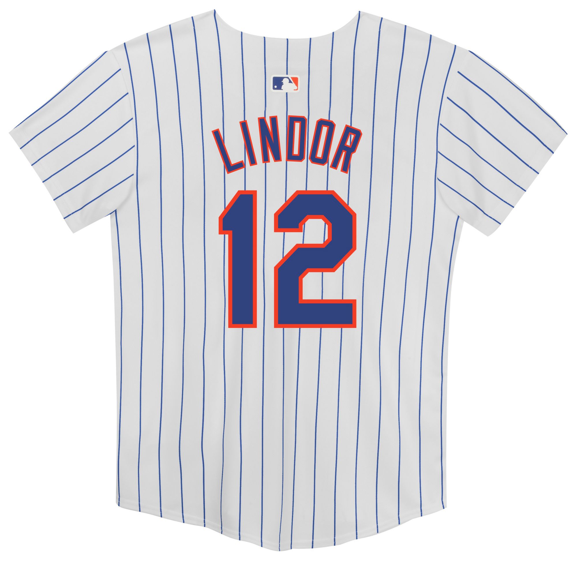 Nike Boys' New York Mets White Francisco Lindor #12 Home Game Jersey product image