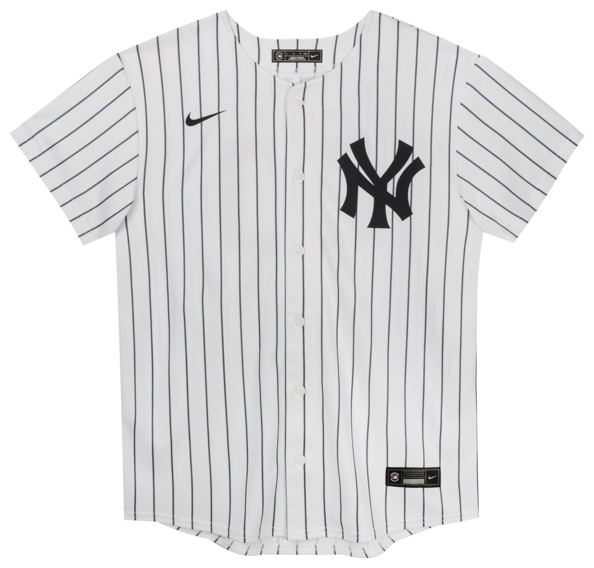 Nike Boys' New York Yankees White Aaron Judge #99 Home Game Jersey product image