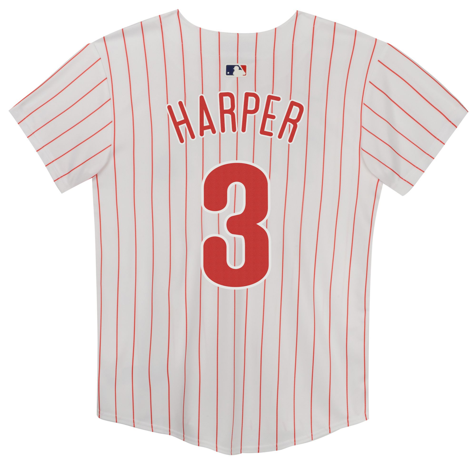 Nike Boys' Philadelphia Phillies White Bryce Harper #3 Home Game Jersey product image