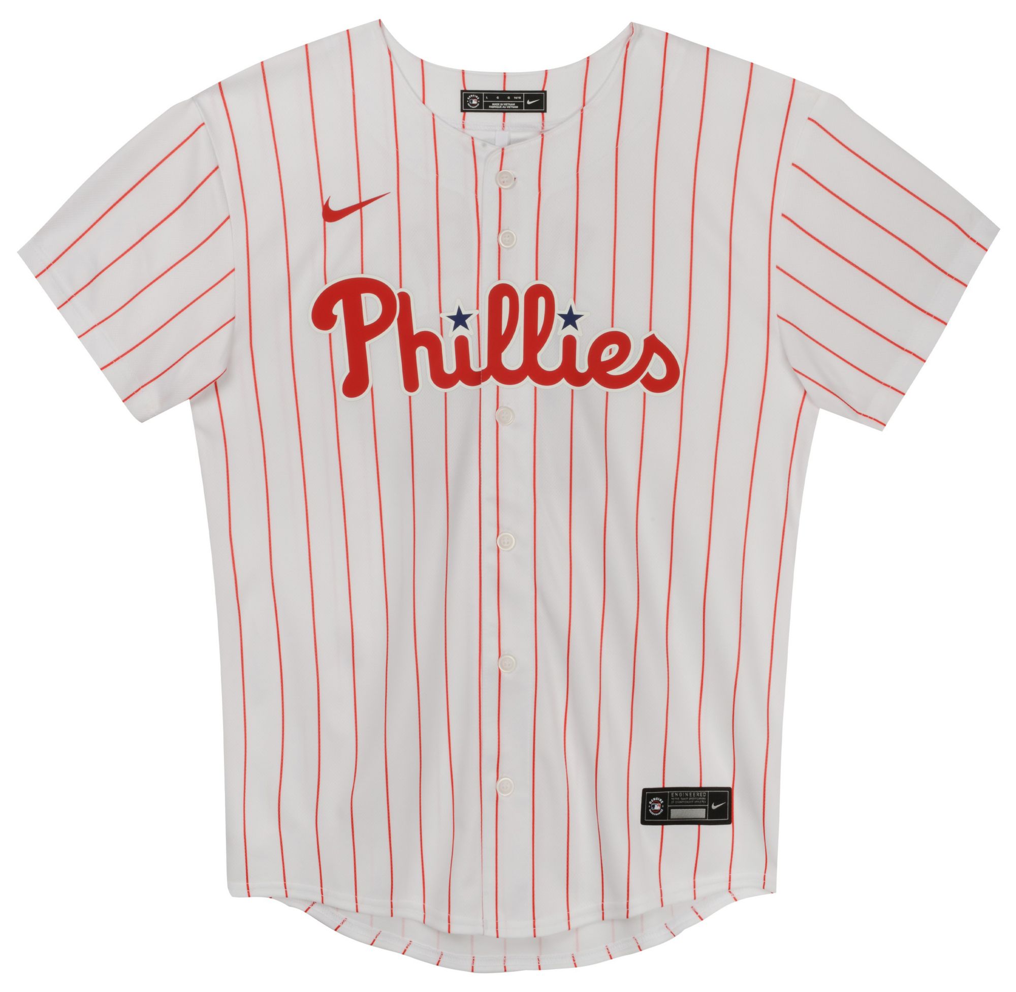 Nike Boys' Philadelphia Phillies White Bryce Harper #3 Home Game Jersey product image