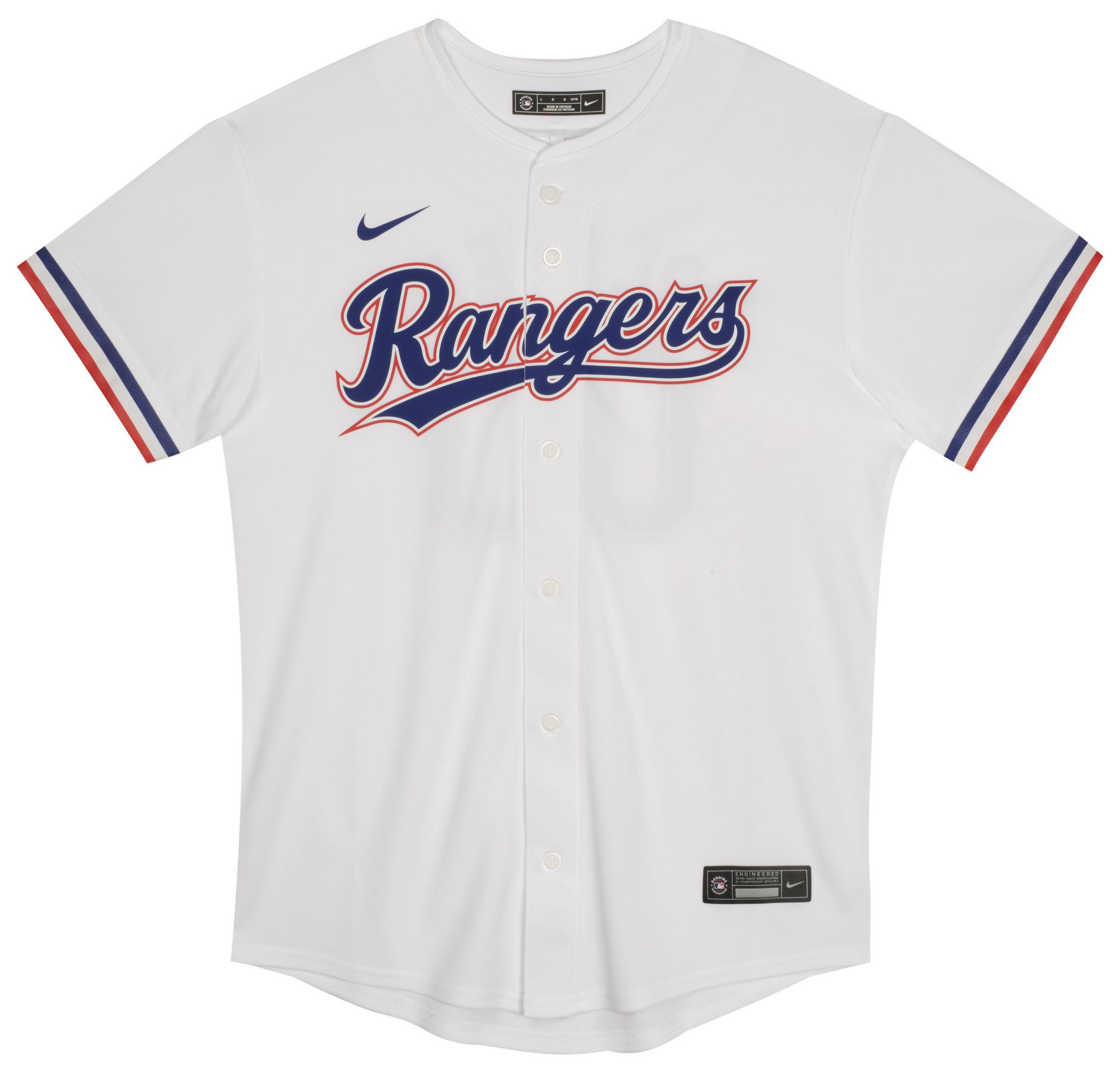 Nike Boys' Texas Rangers White Corey Seager #5 Home Game Jersey product image
