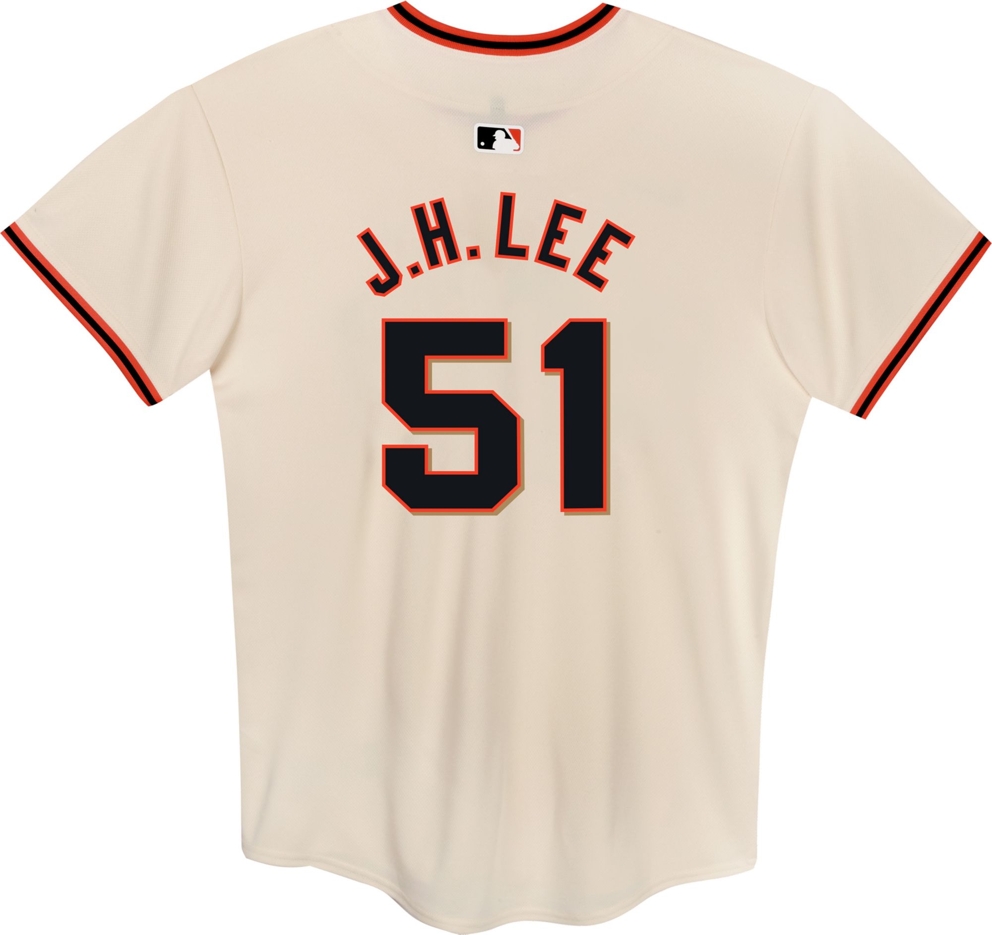 Nike Boys' San Francisco Giants White Jung Hoo Lee #51 Home Game Jersey product image