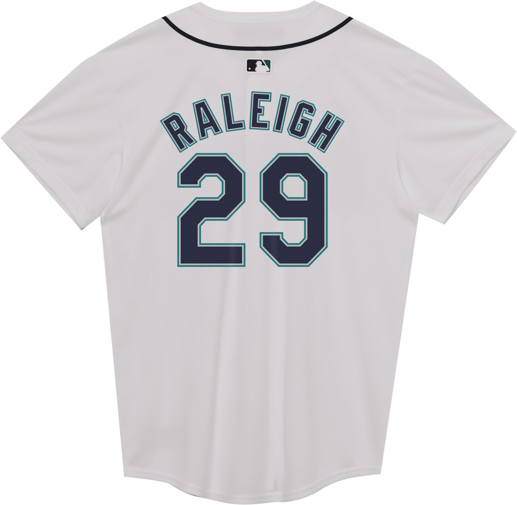 Nike Boys' Seattle Mariners White Kyle Raleigh #29 Home Game Jersey product image