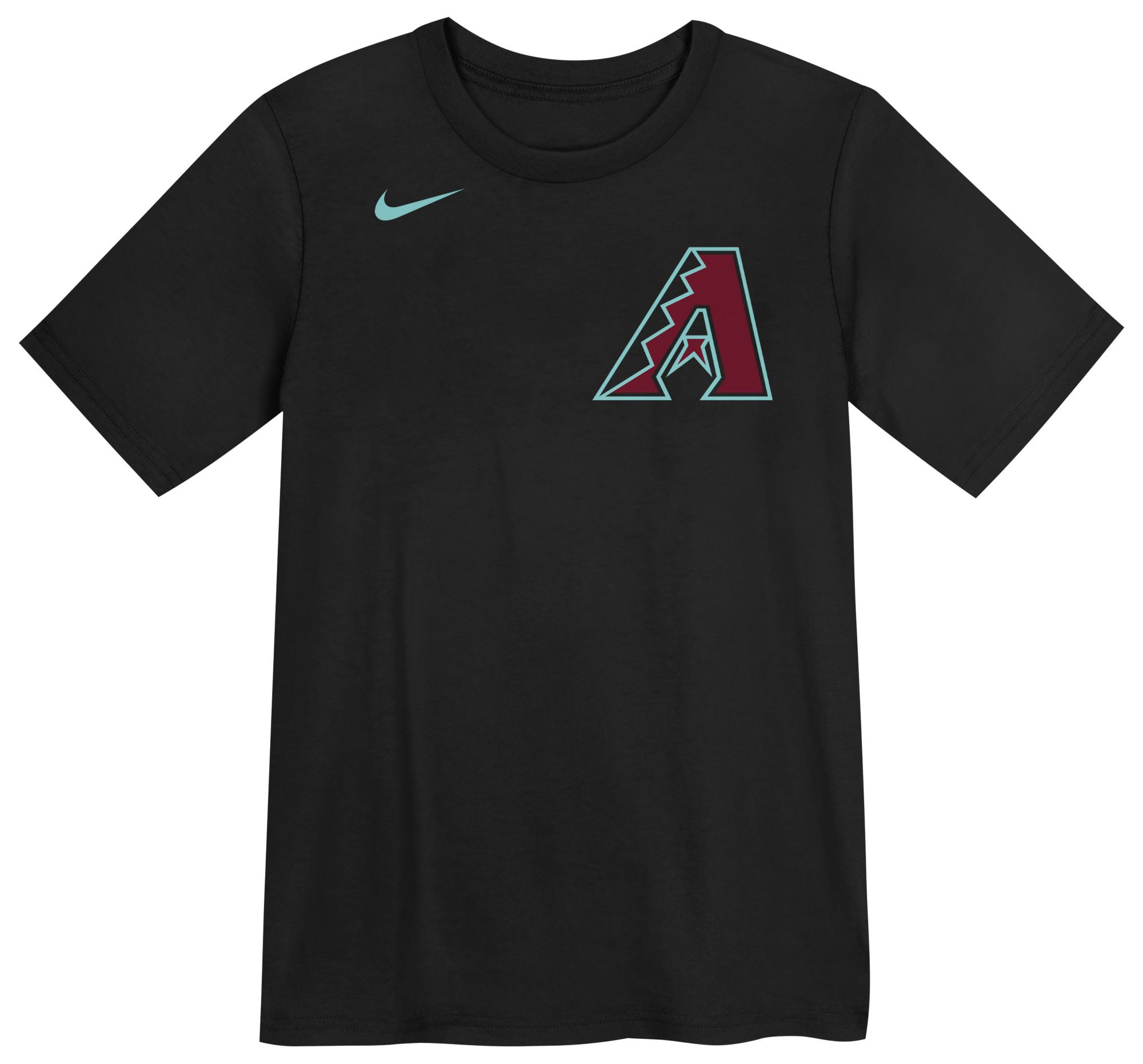 Nike Boys' Arizona Diamondbacks Corbin Carroll #7 Black Home T-Shirt product image
