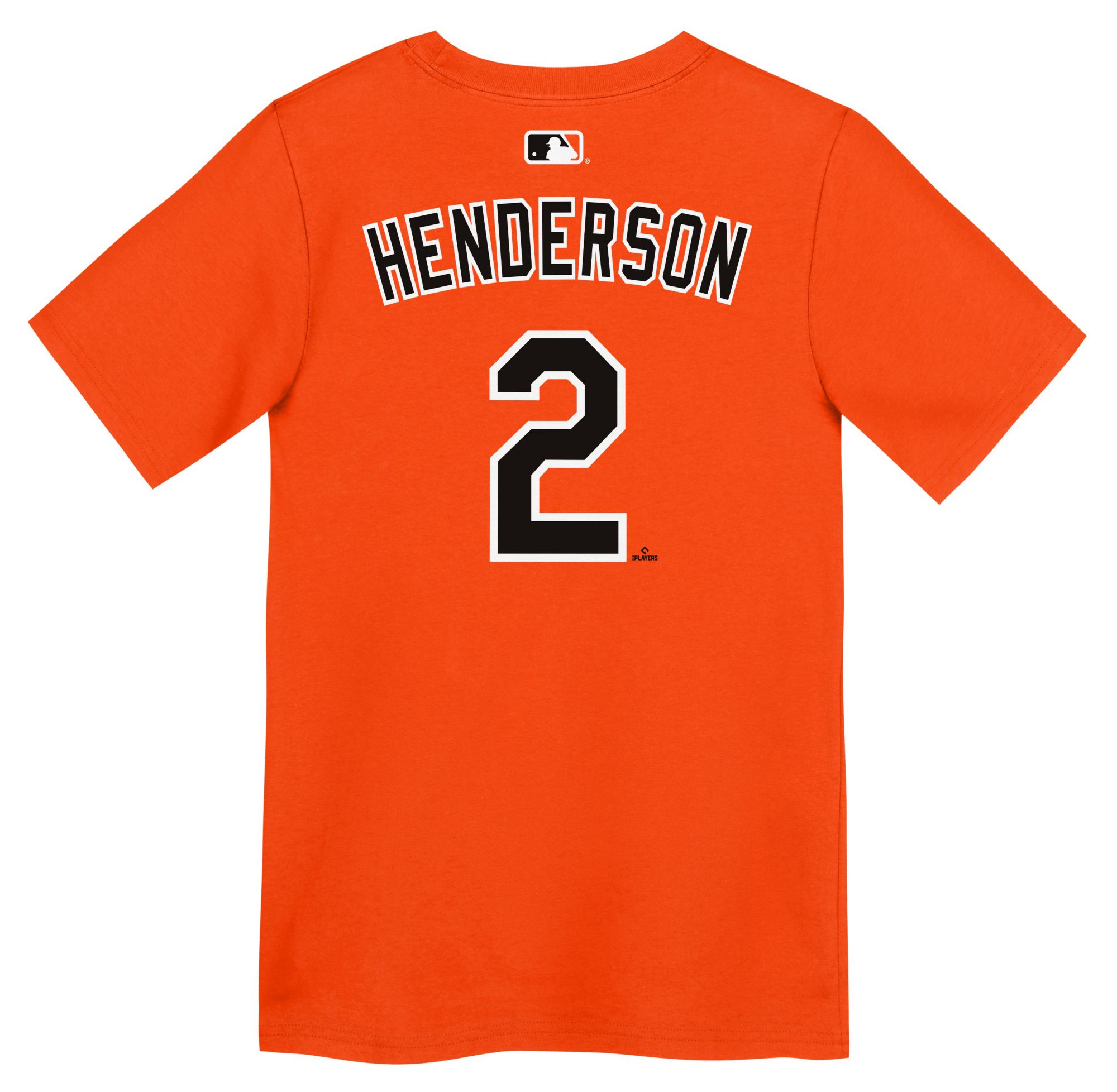 Nike Boys' Baltimore Orioles Gunnar Henderson #2 Orange T-Shirt product image
