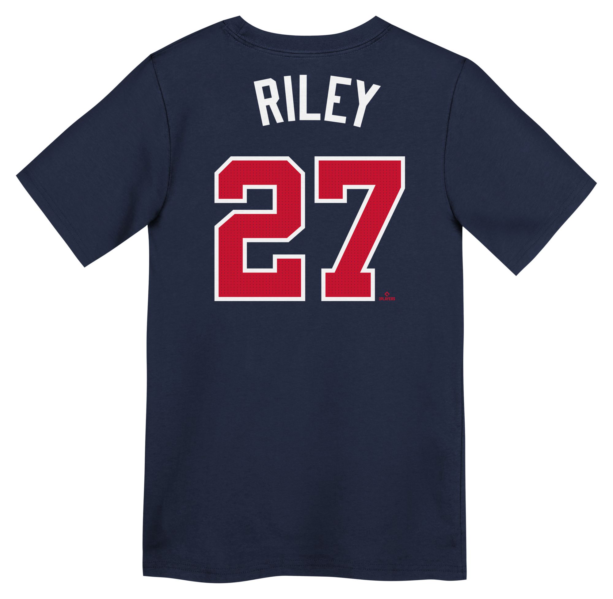 Nike Little Kids Atlanta Braves Austin Riley #27 Red T-Shirt product image