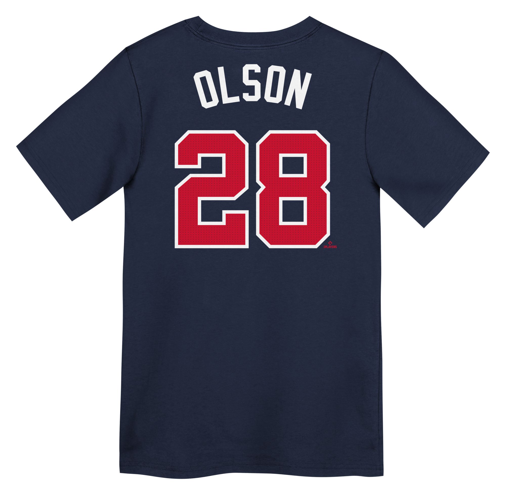 Nike Little Kids Atlanta Braves Matt Olson #28 Red T-Shirt product image