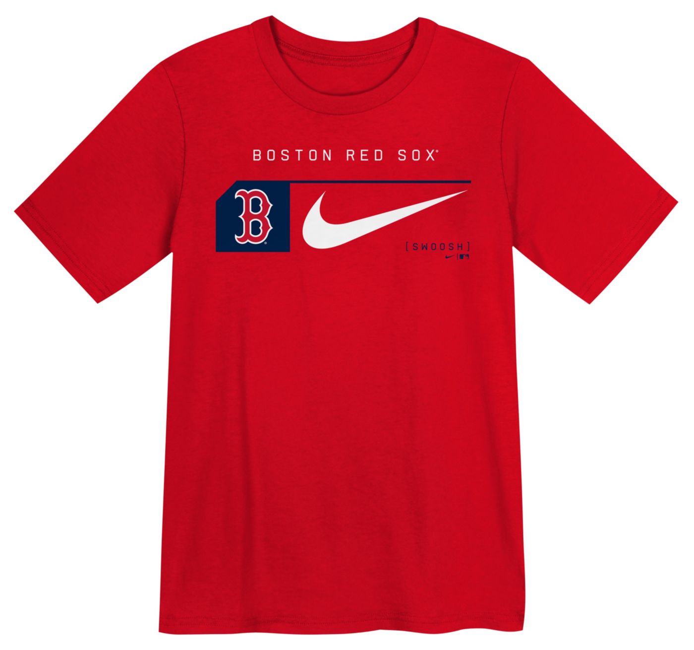 Nike Little Kids Boston Red Sox Red Swoosh Lock T Shirt Dick s Sporting Goods
