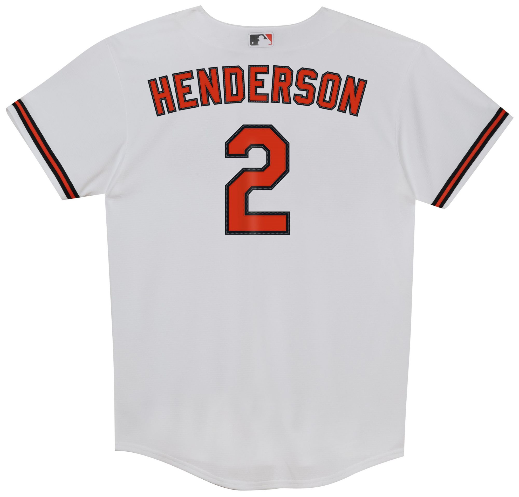 Nike Little Kids' Baltimore Orioles White Gunnar Henderson #2 Replica Jersey product image