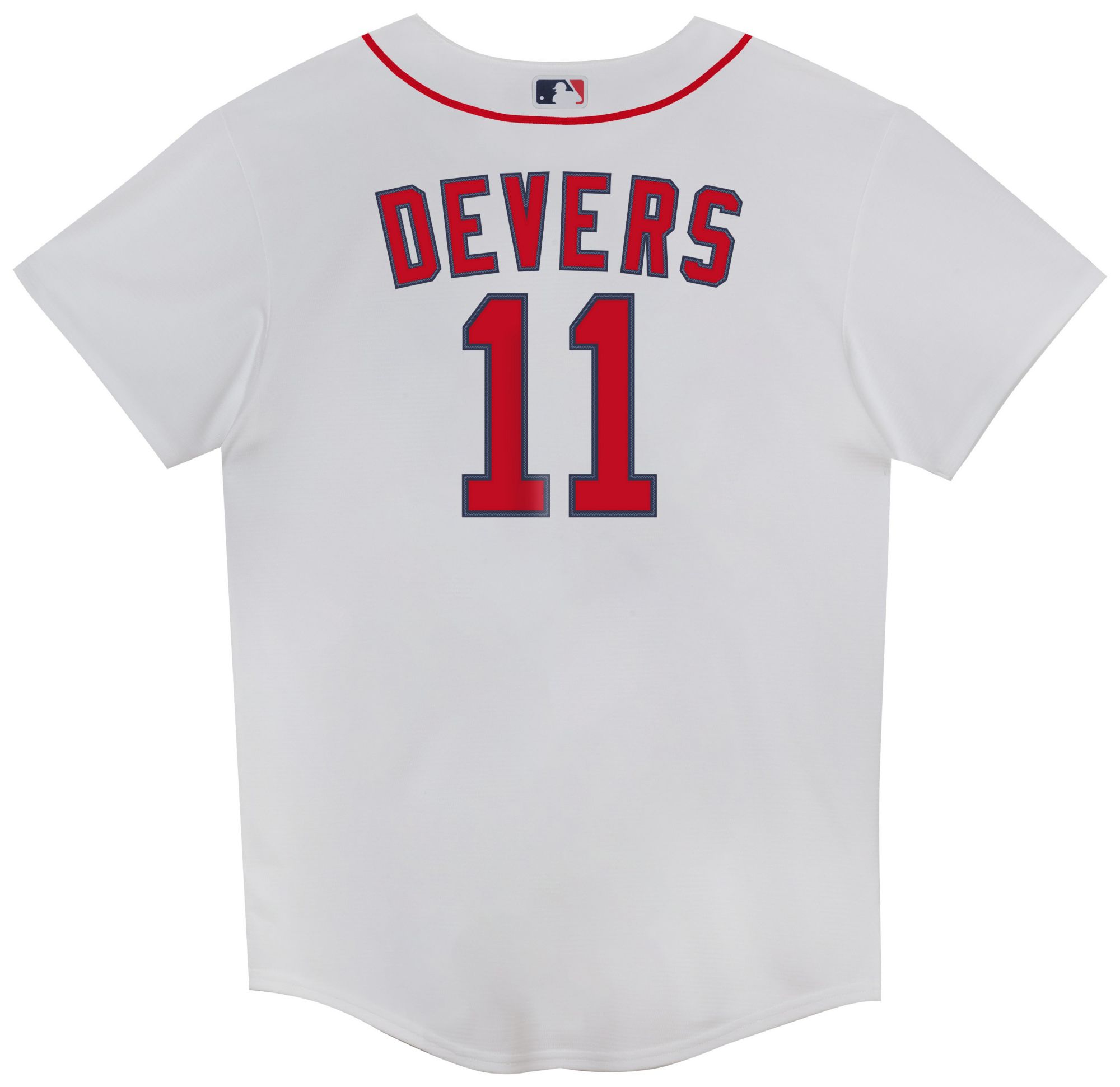 Nike Little Kids' Boston Red Sox White Rafael Devers #11 Replica Jersey product image