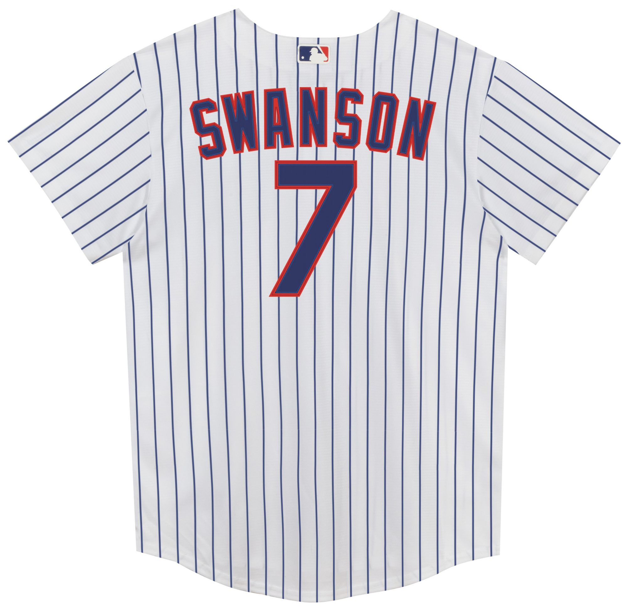 Nike Little Kids Chicago Cubs White Dansby Swanson #7 Replica Jersey product image