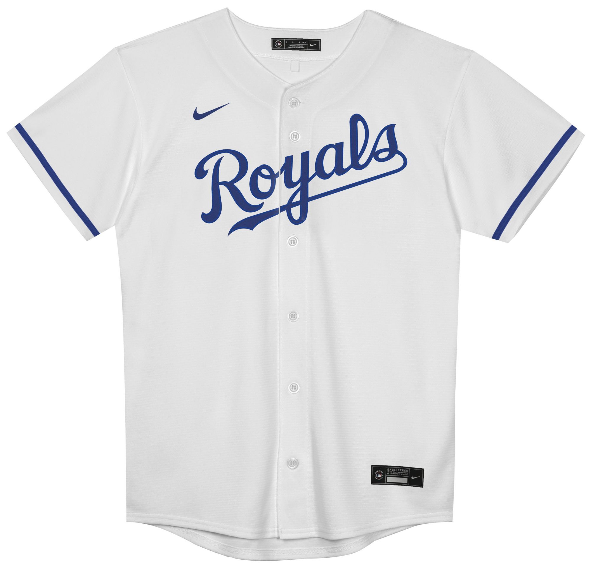 Nike Little Kids' Kansas City Royals White Bobby Witt Jr. #7 Replica Jersey product image