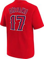 Men's Los Angeles Angels Shohei Ohtani Nike Red 2022 City Connect Name &  Number T-Shirt