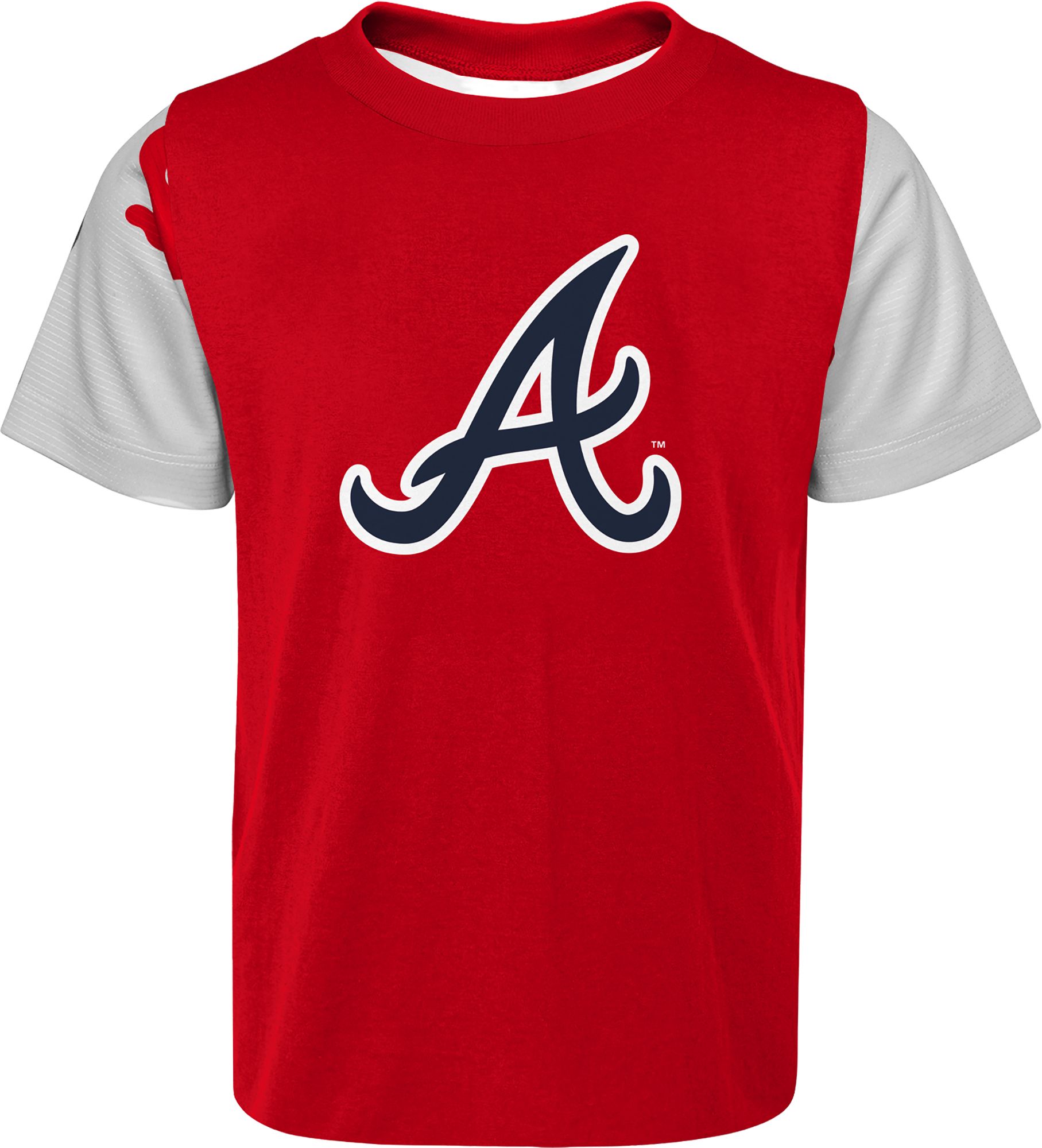 MLB Team Apparel Little Boys' Atlanta Braves T-Shirt and Shorts Set product image