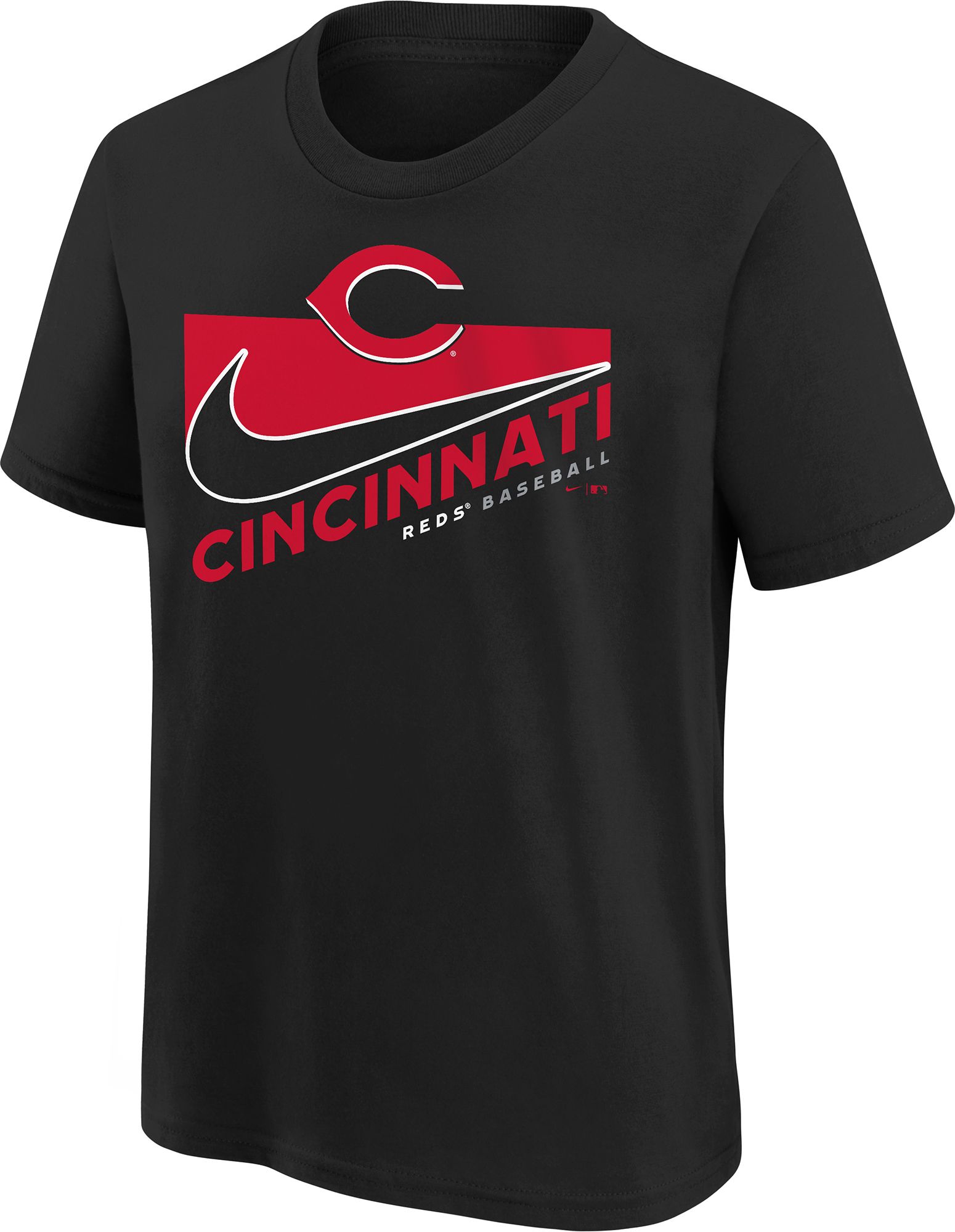 MLB Little Kids' Cincinnati Reds Black Short Sleeve T-Shirt product image