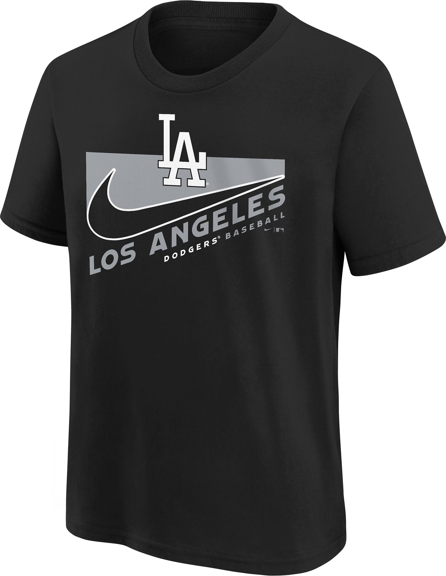 MLB Little Kids' Los Angeles Dodgers Black Short Sleeve T-Shirt product image