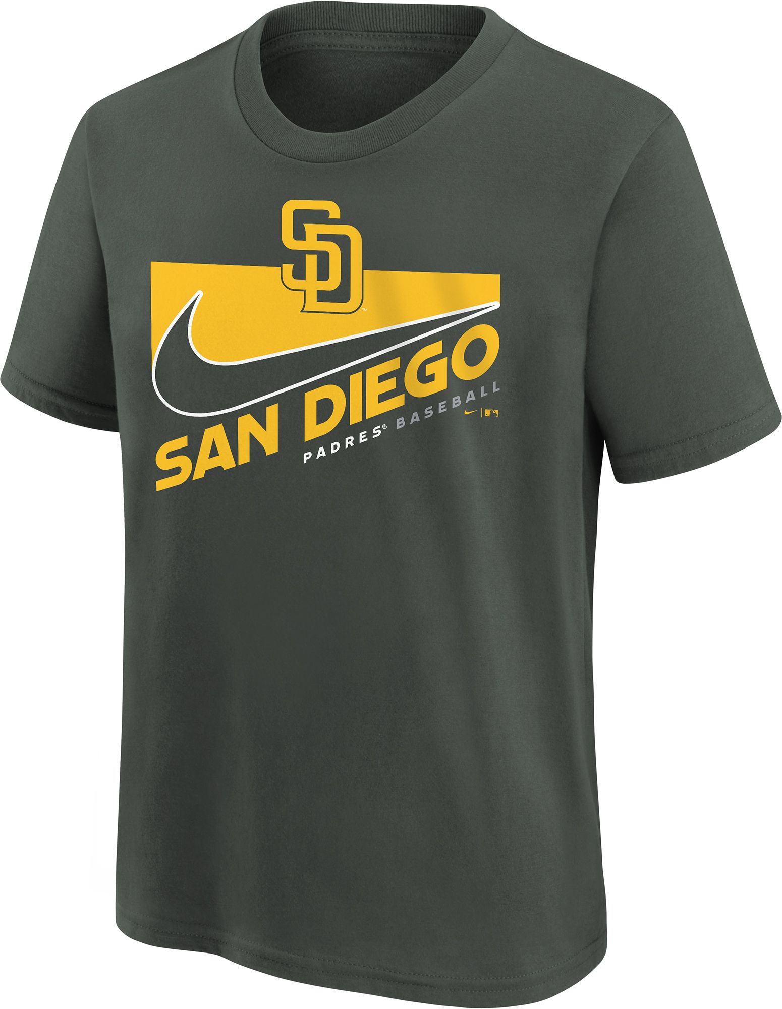 MLB Little Kids' San Diego Padres Dark Gray Short Sleeve T-Shirt product image