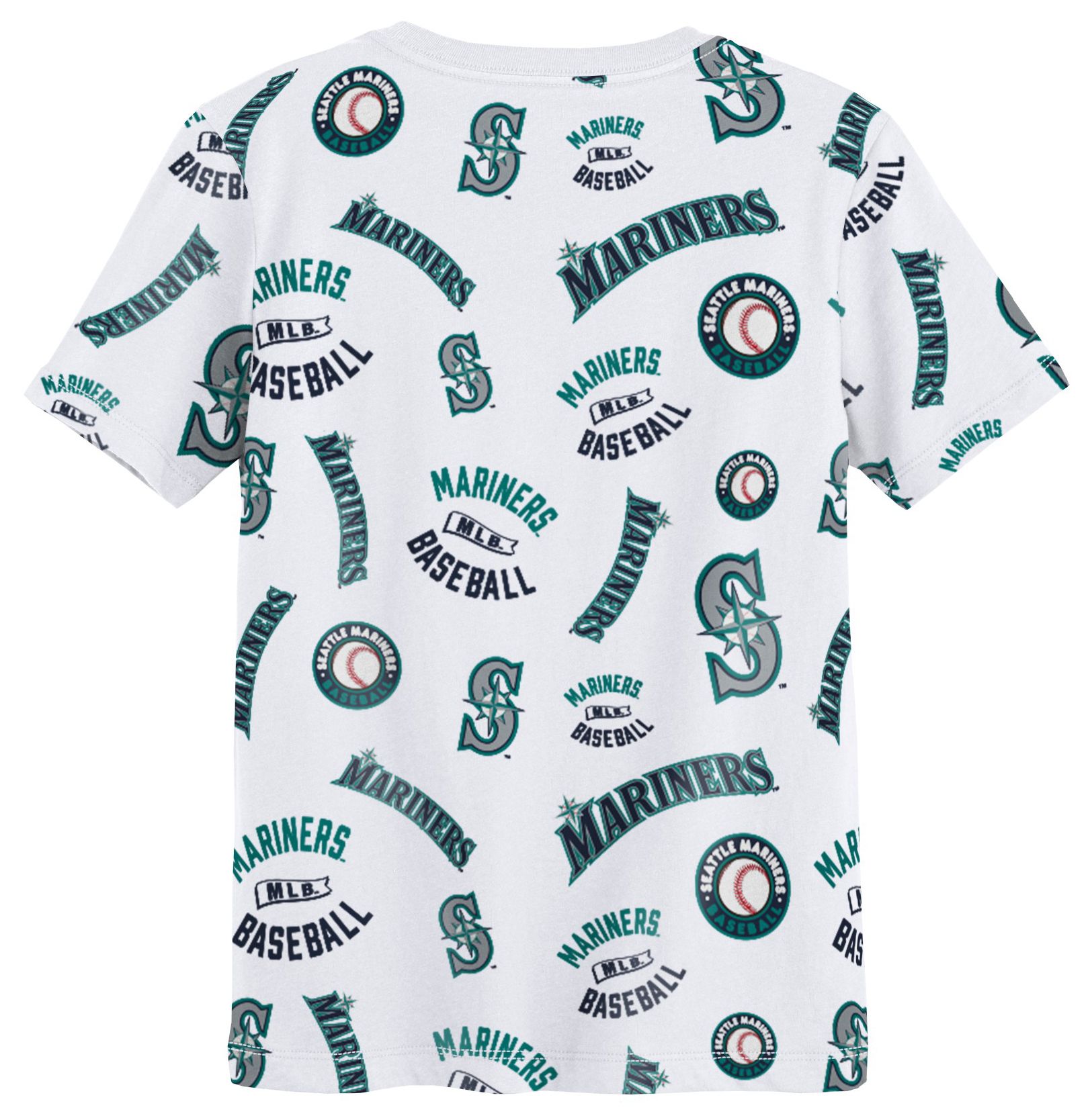 MLB Team Apparel Boys' Seattle Mariners White XXX product image