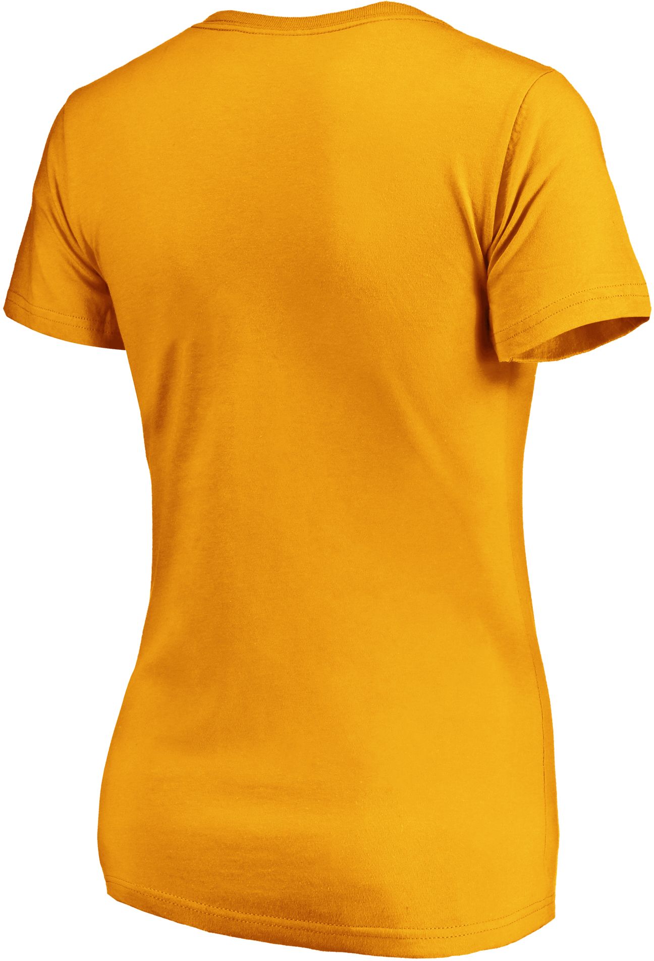 NHL Women's Boston Bruins Wordmark Gold V-Neck T-Shirt product image