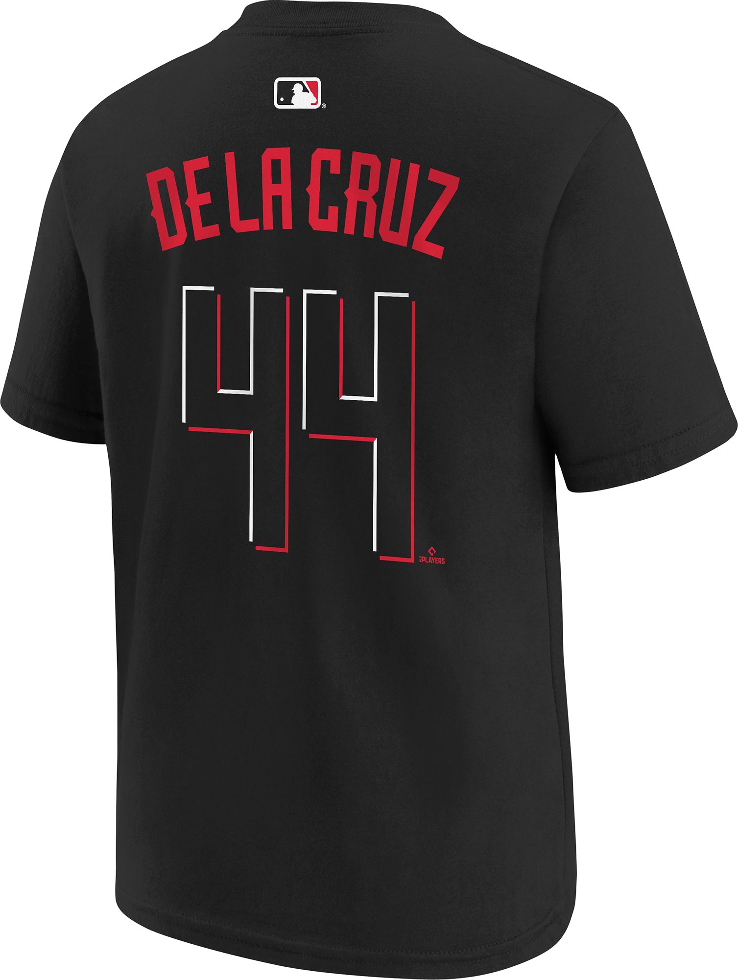 Nike Youth Cincinnati Reds Elly De La Cruz #44 Black Alternate T-Shirt product image