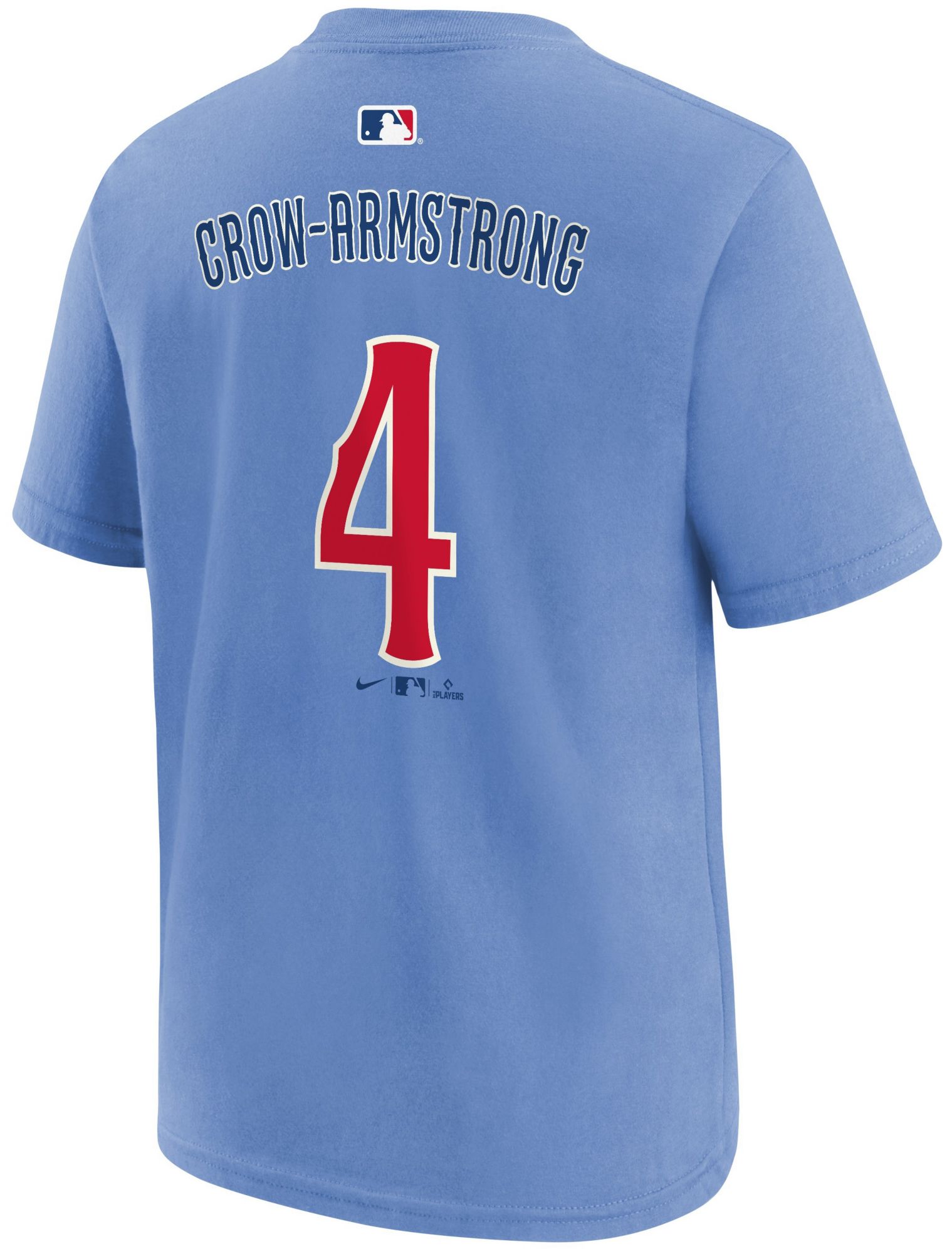 Nike Youth Chicago Cubs Pete Crow-Armstrong #4 Blue Alternate T-Shirt product image