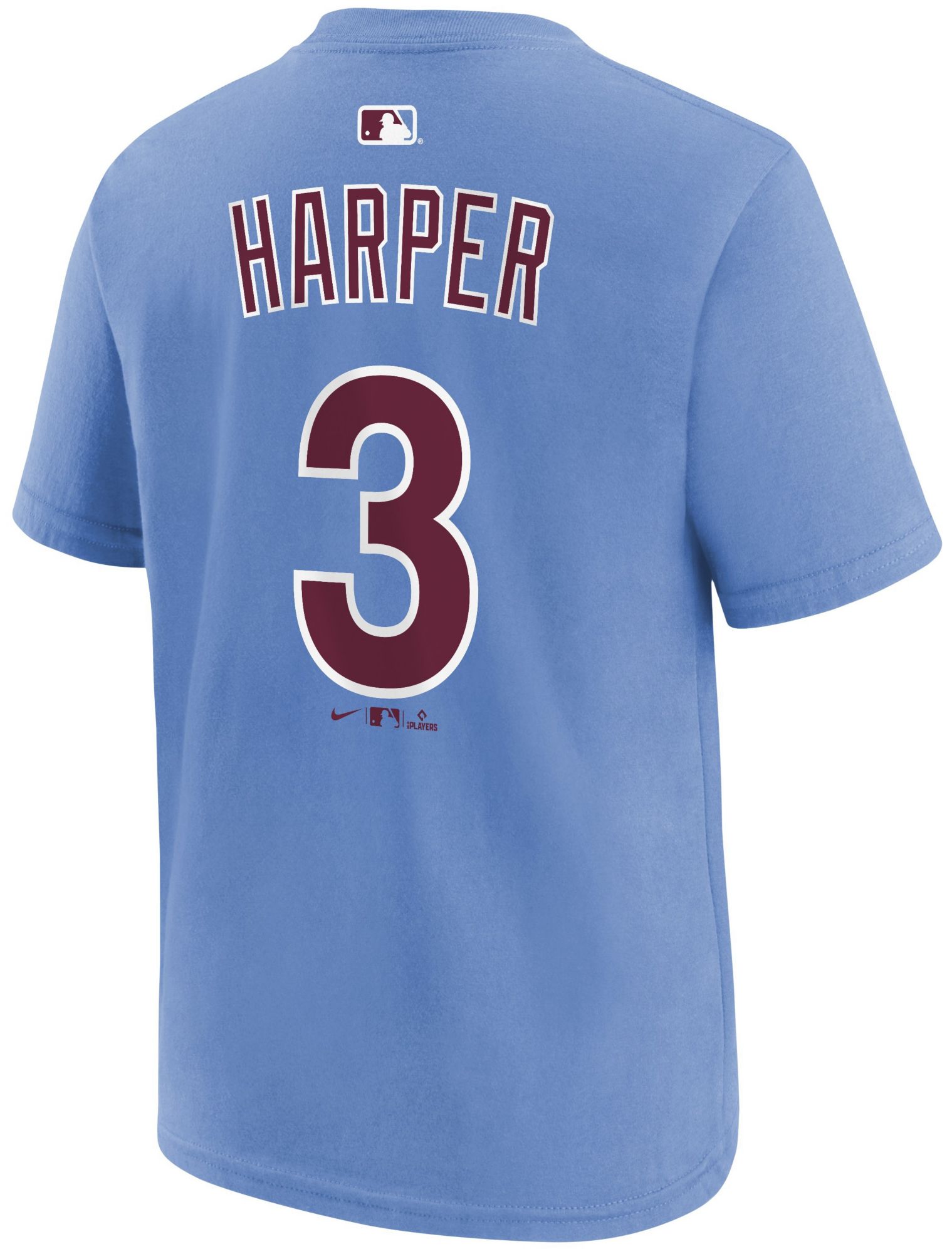 Nike Youth Philadelphia Phillies Bryce Harper #3 Blue Alternate T-Shirt product image