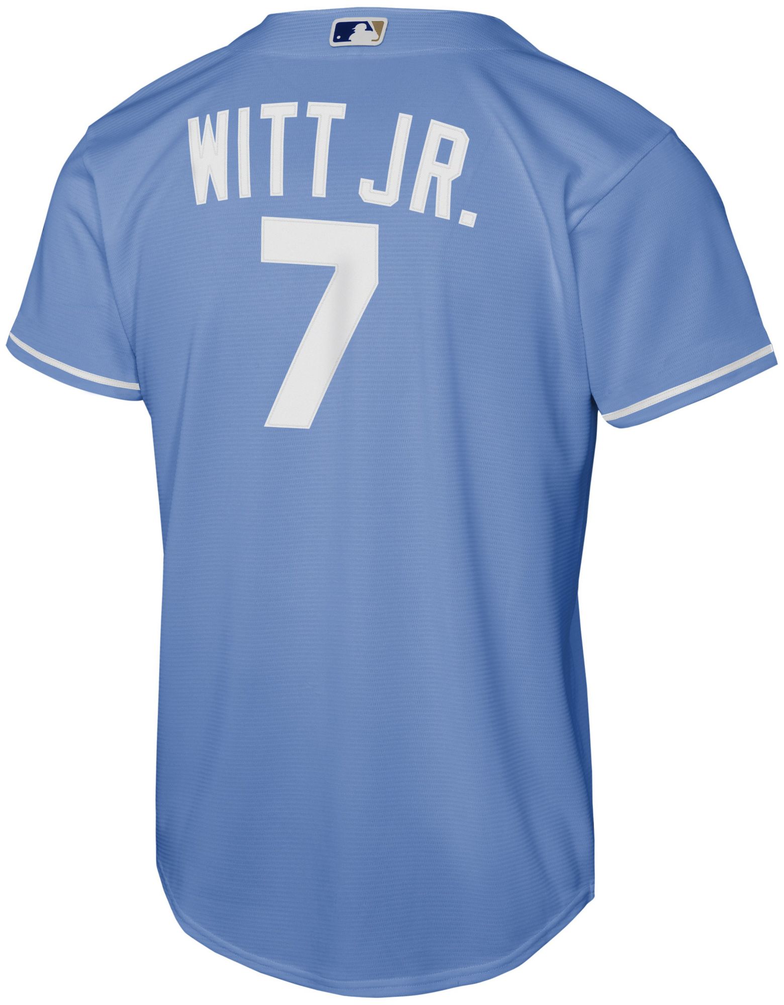Nike Youth Kansas City Royals Bobby Witt #7 Blue Alternate Replica Jersey product image
