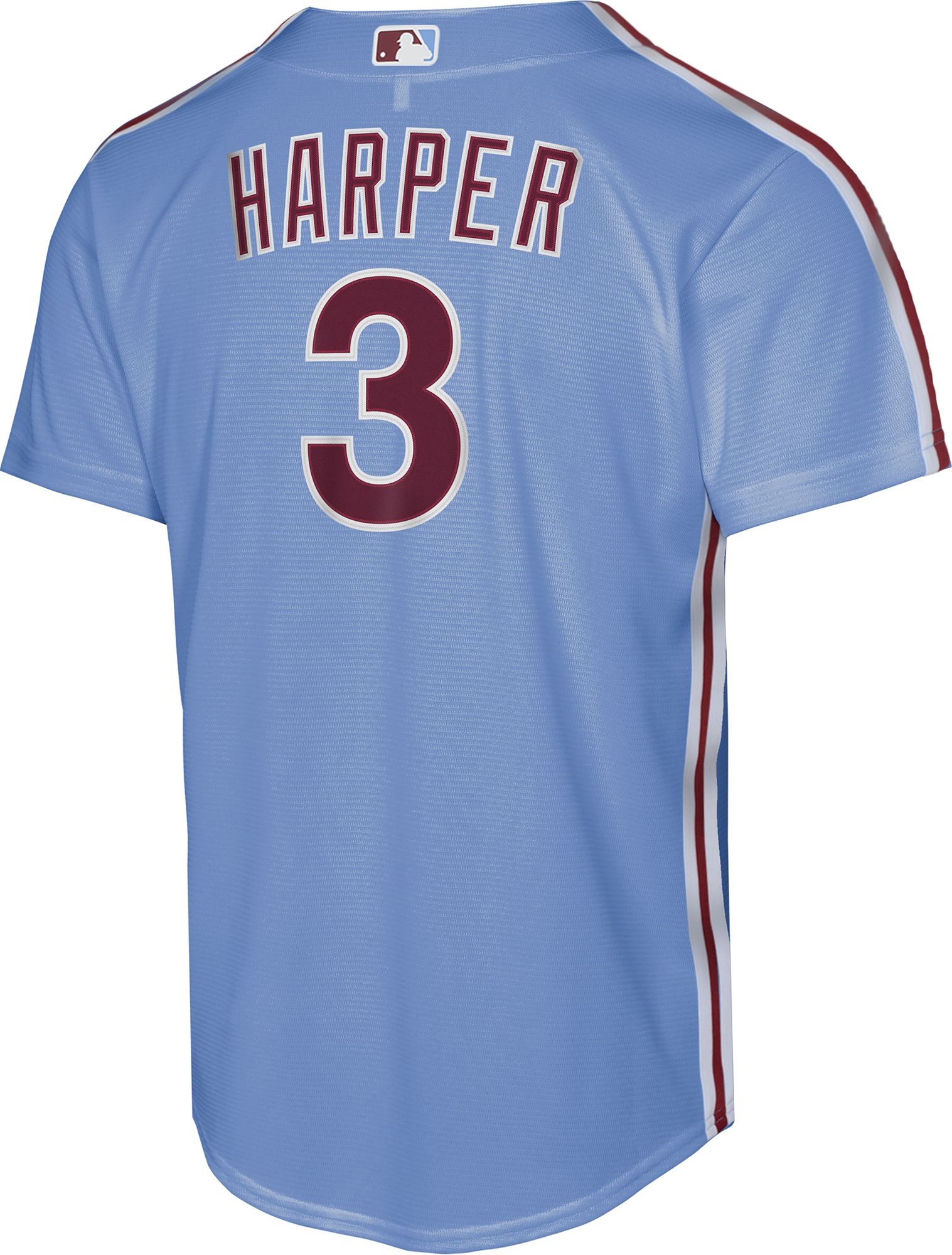 Nike Youth Philadelphia Phillies Bryce Harper #3 Blue Alternate Replica Jersey product image