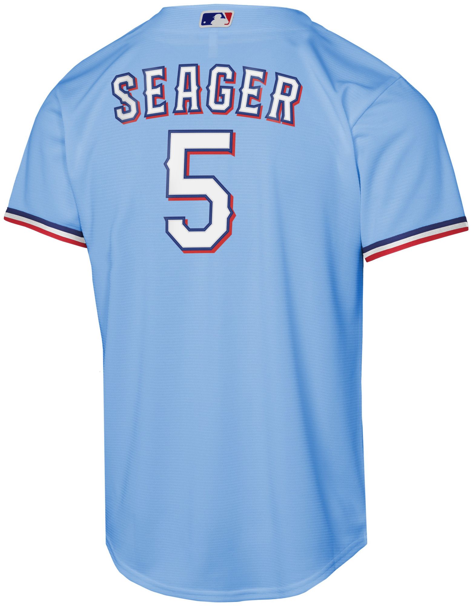 Nike Youth Texas Rangers Corey Seager #5 Blue Alternate Replica Jersey product image