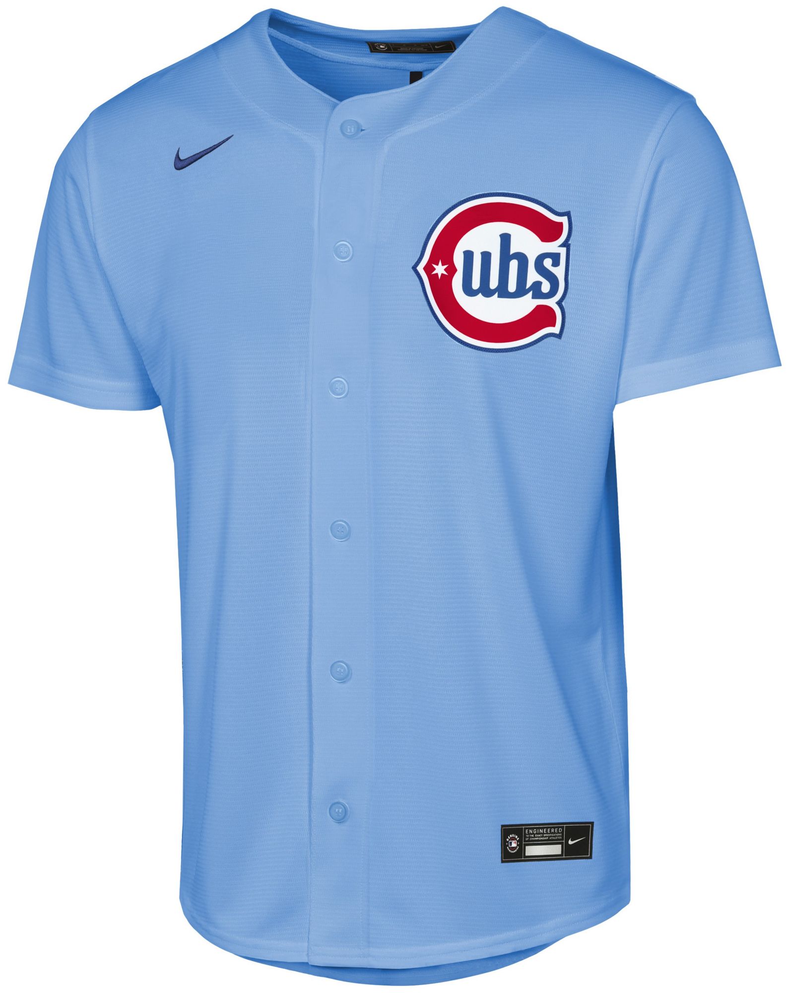 Nike Youth Chicago Cubs Nico Hoerner #2 Blue Alternate 2 Replica Jersey product image