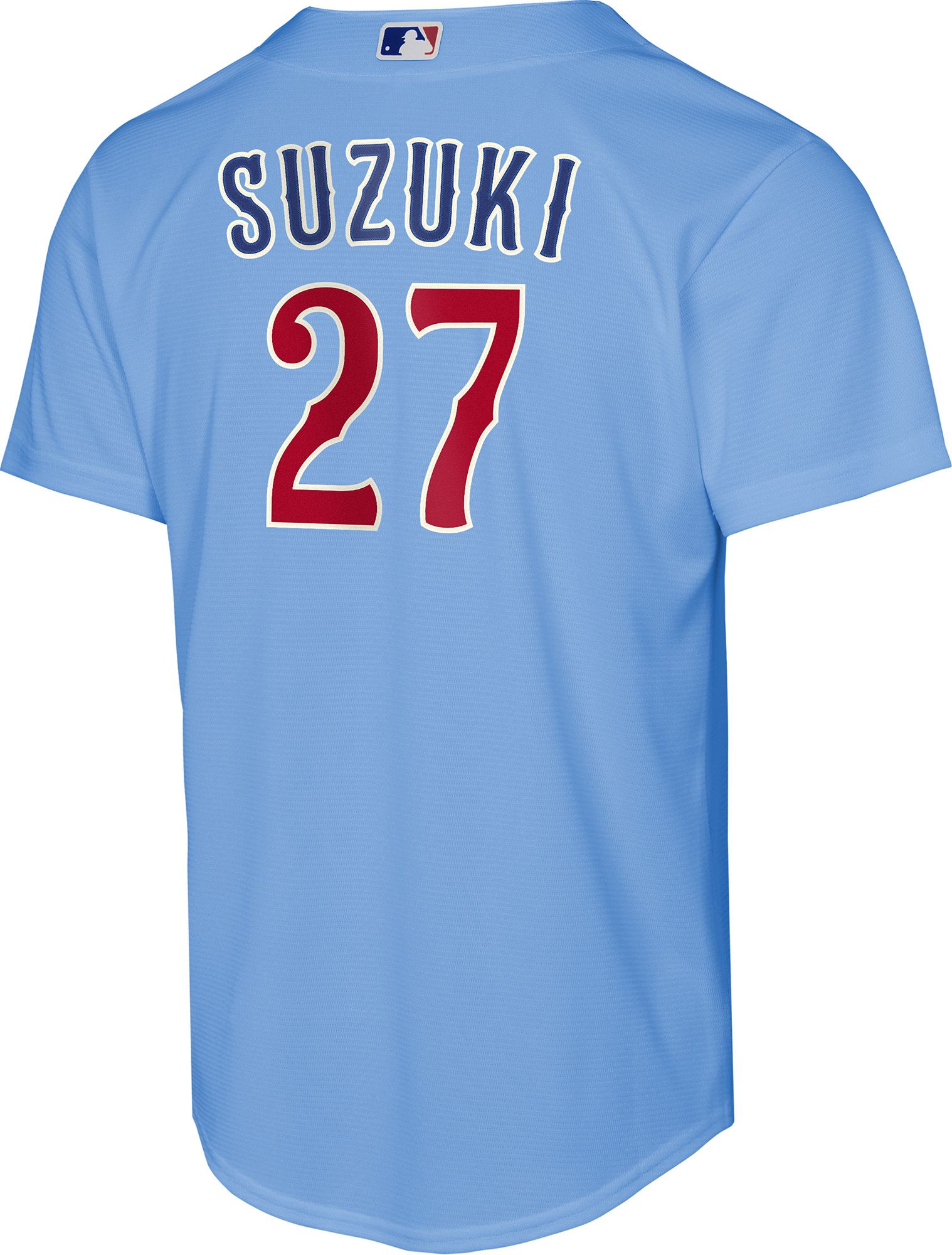 Nike Youth Chicago Cubs Seiya Suzuki #27 Blue Alternate 2 Replica Jersey product image
