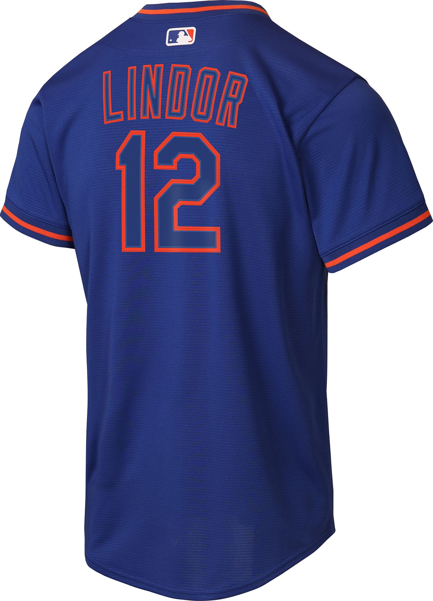 Nike Youth New York Mets Blue Francisco Lindor #12 Alternate Baseline Jersey product image