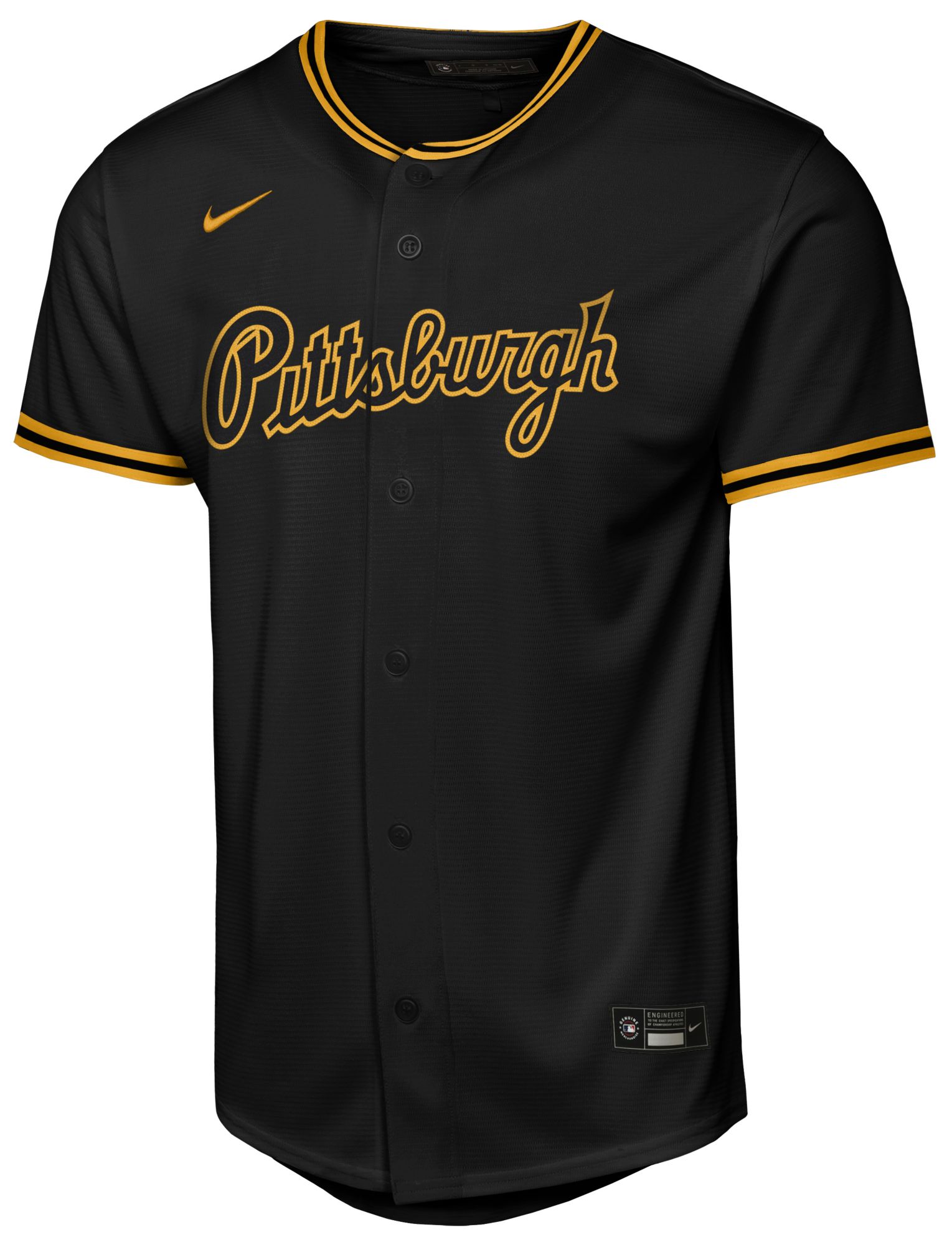 Nike Youth Pittsburgh Pirates Oneil Cruz #15 Alternate 2 Jersey product image