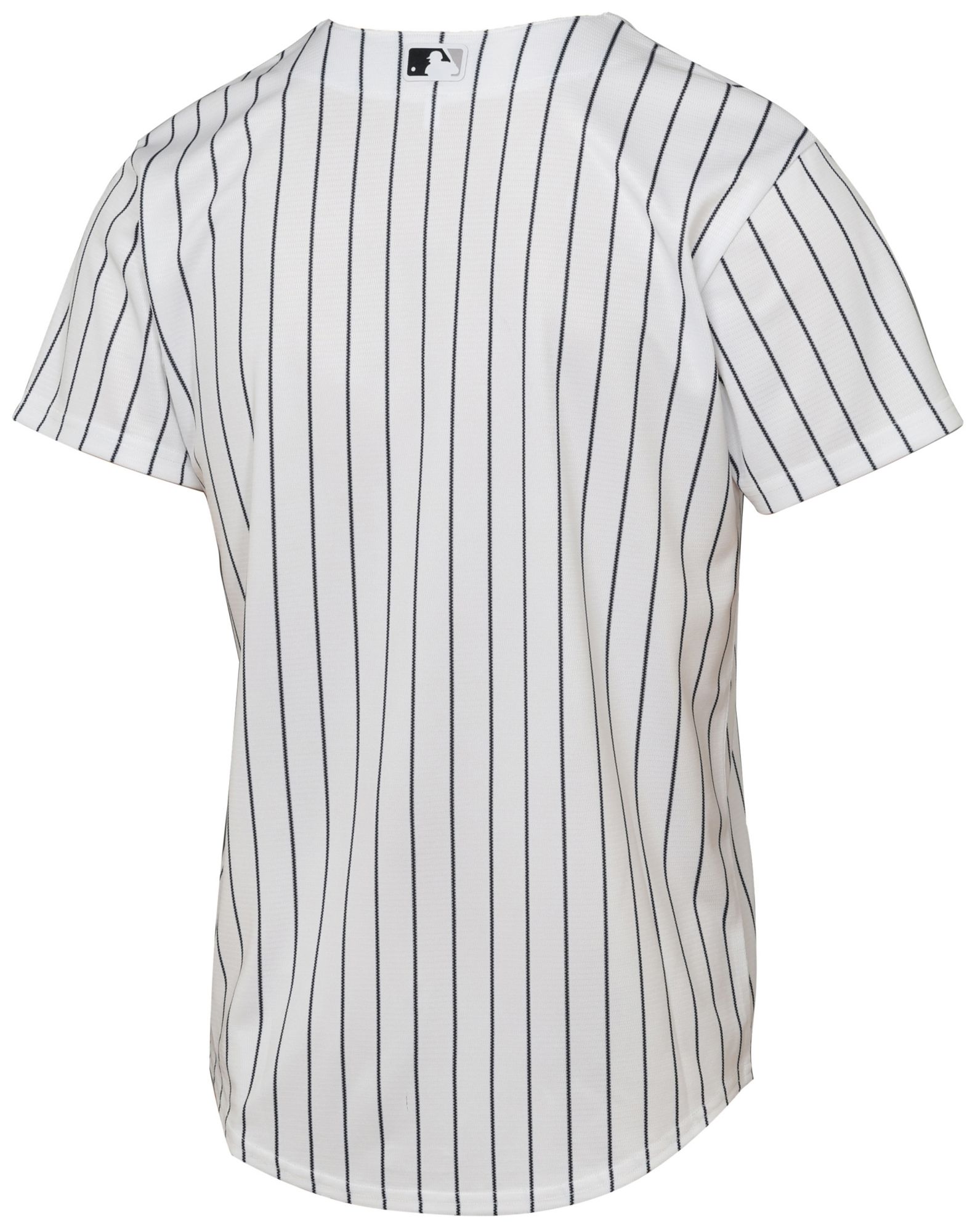 Nike Youth New York Yankees White Blank Home Baseline Jersey product image