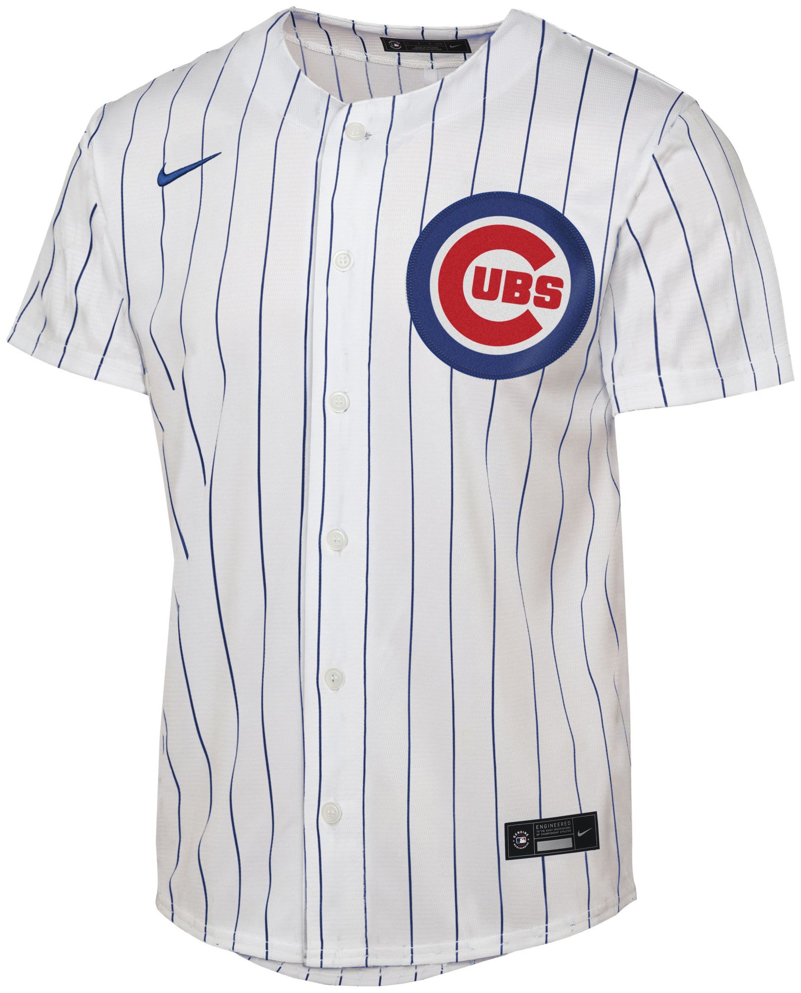 Nike Youth Chicago Cubs White Pete Crow-Armstrong #4 Home Baseline Jersey product image