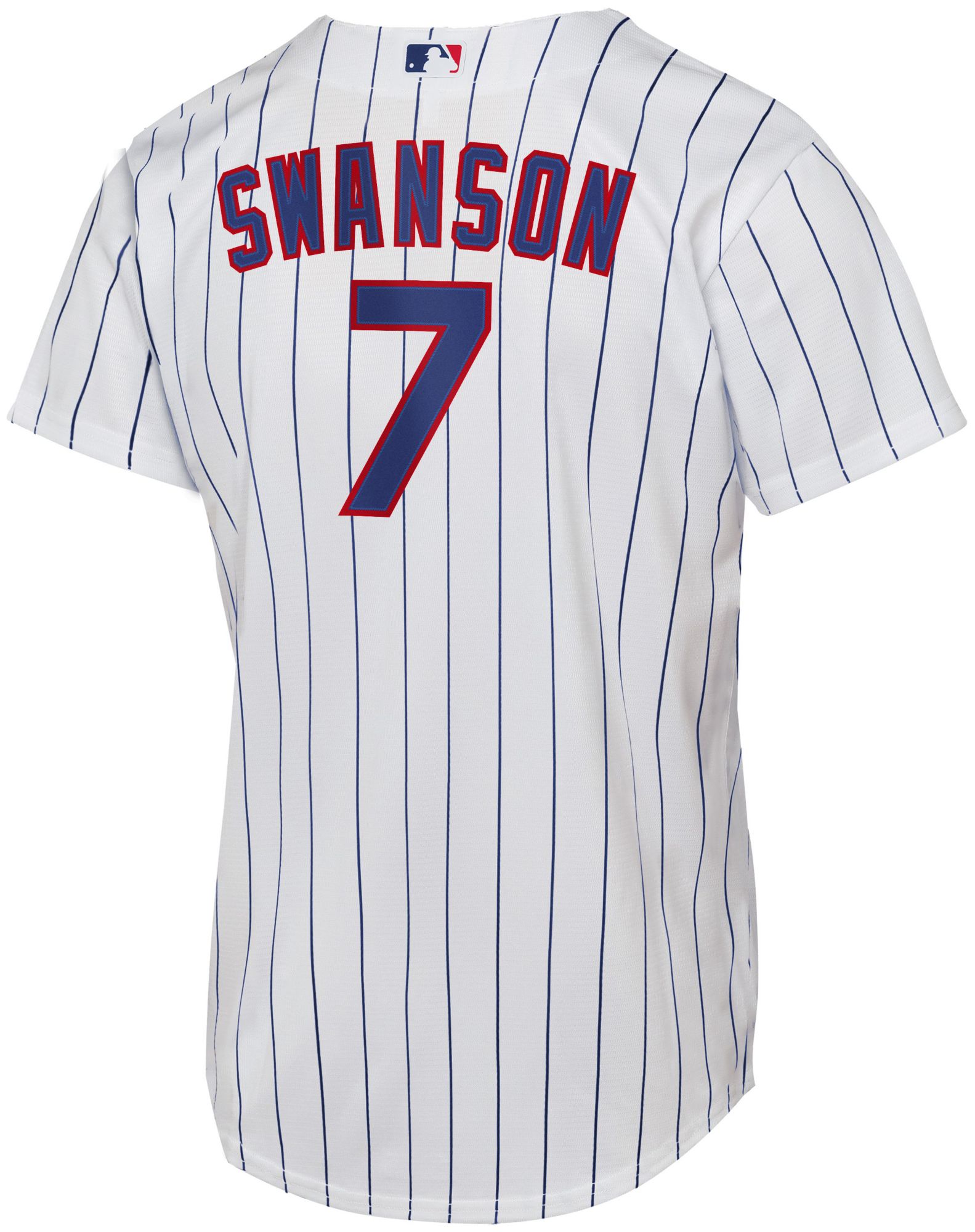 Nike Youth Chicago Cubs White Dansby Swanson #7 Home Baseline Jersey product image