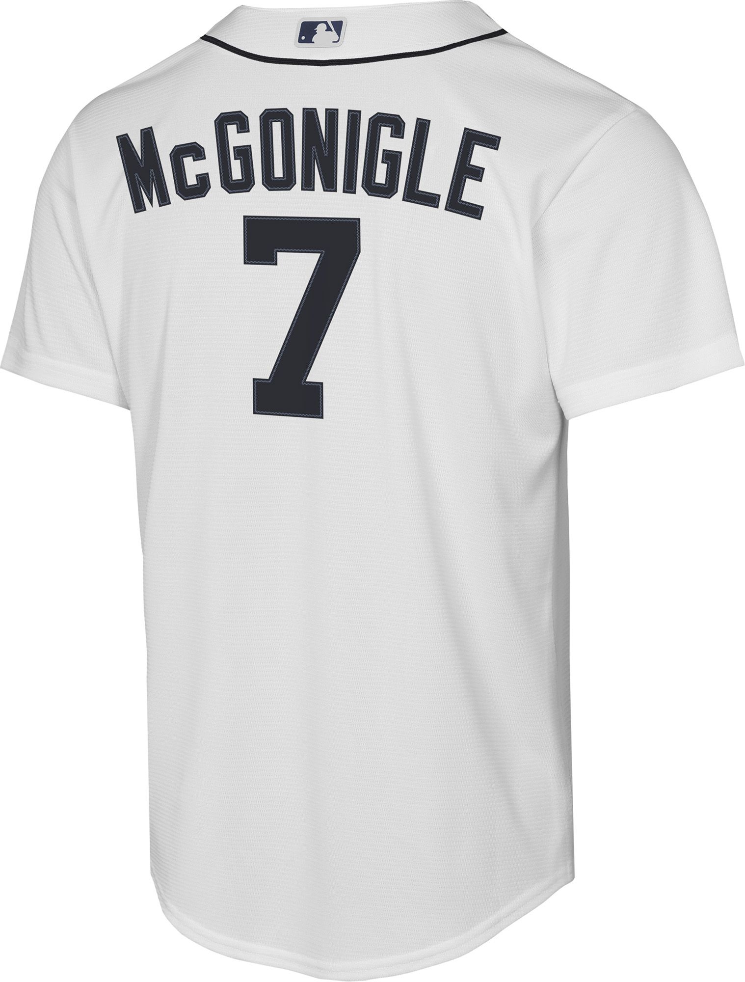 Nike Boys' Detroit Tigers White Kevin McGonigle #7 Home Baseline Jersey product image