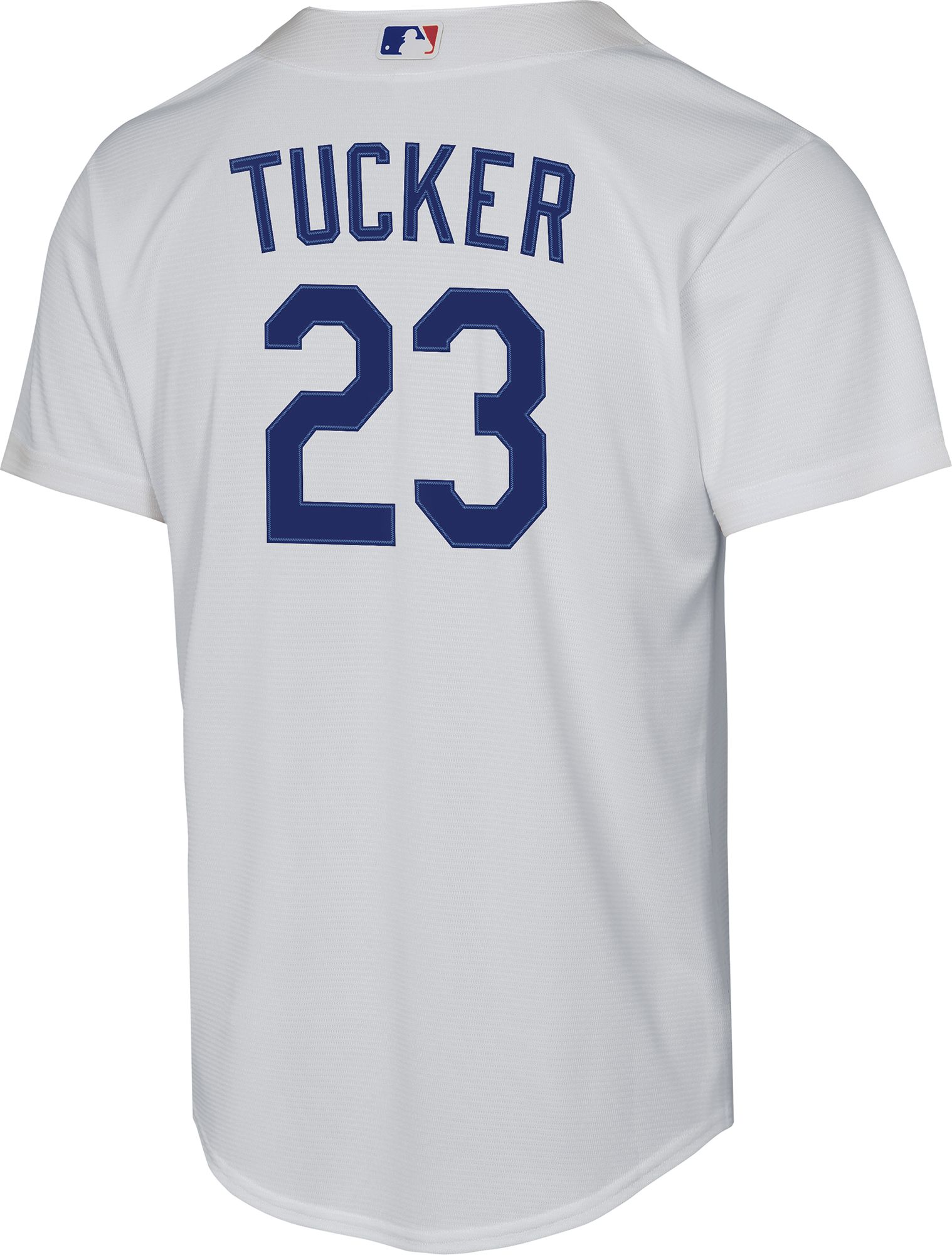 Nike Youth Los Angeles Dodgers White Kyle Tucker #23 Baseline Home Jersey product image