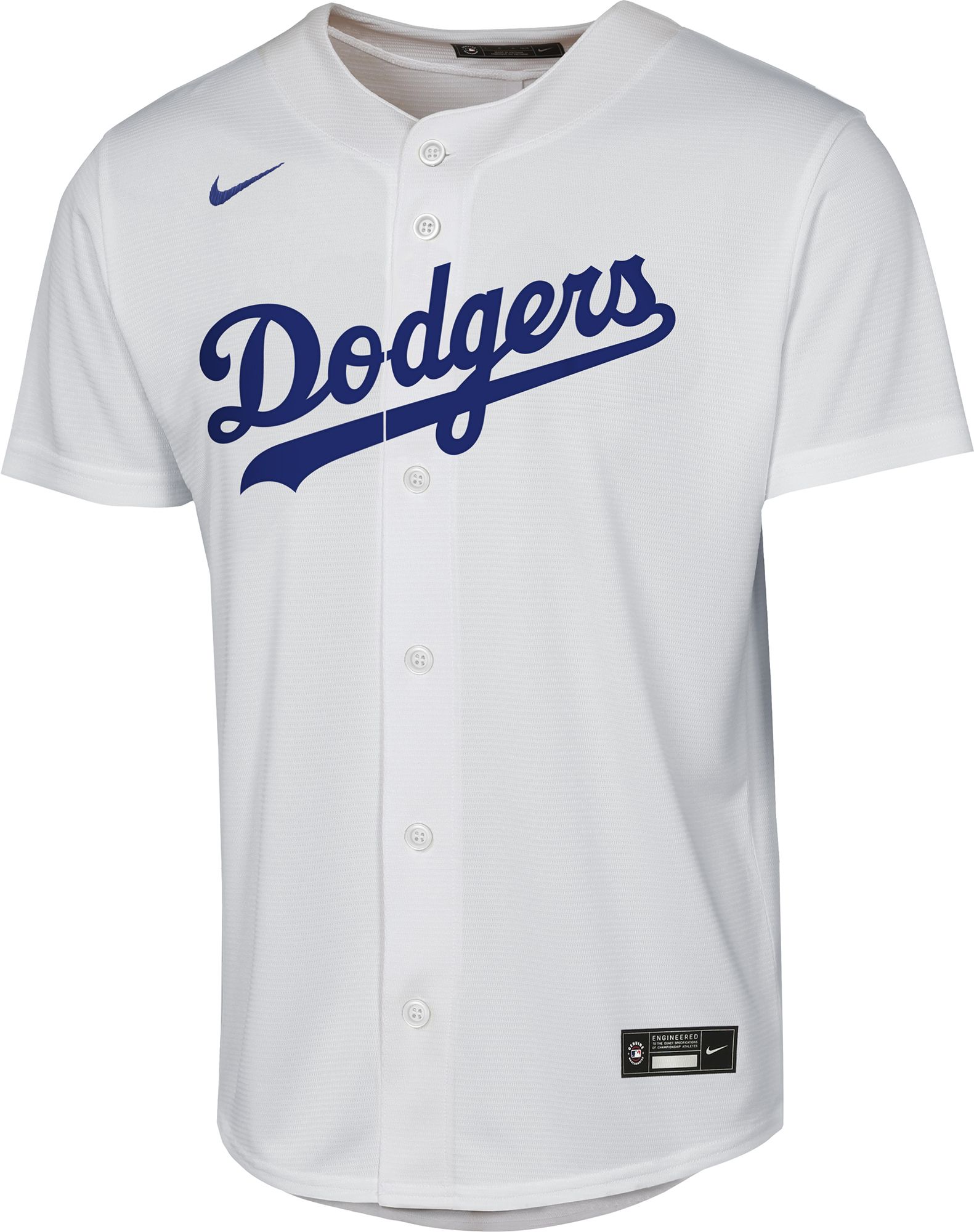Nike Youth Los Angeles Dodgers White Kyle Tucker #23 Baseline Home Jersey product image