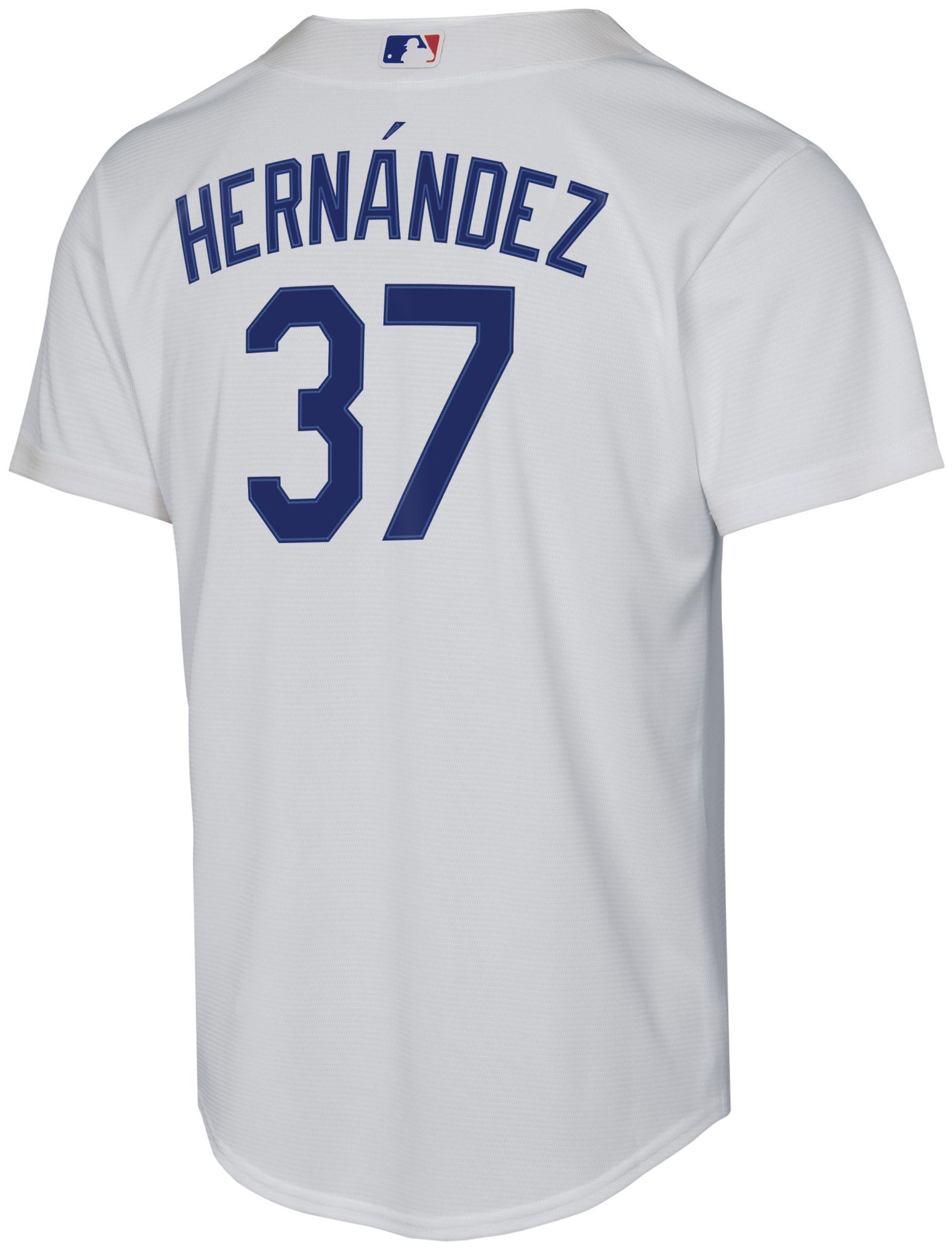 Nike Youth Los Angeles Dodgers Teoscar Hernandez #37 White Baseline Home T-Shirt product image