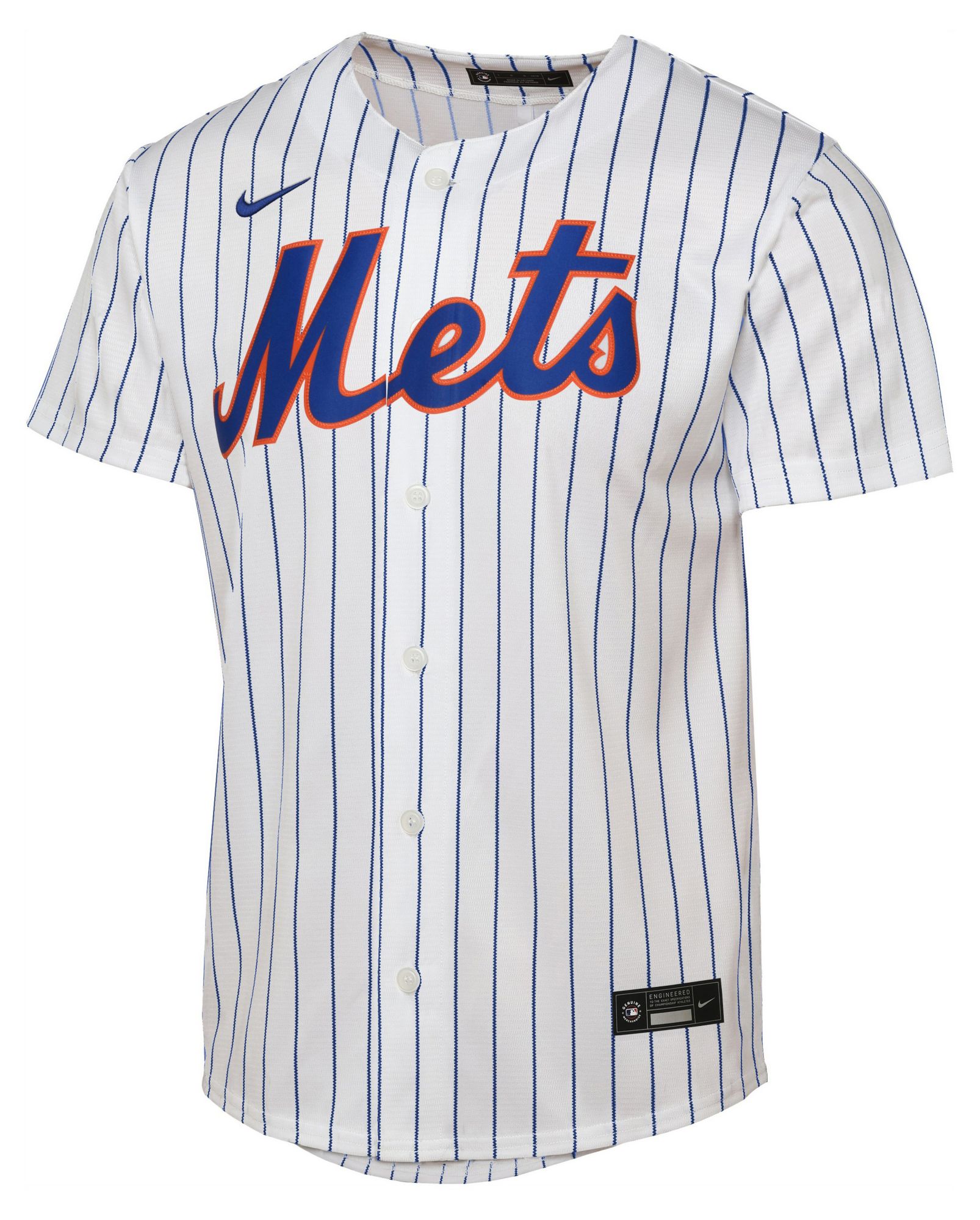 Nike Youth New York Mets White Francisco Lindor #12 Home Baseline Jersey product image